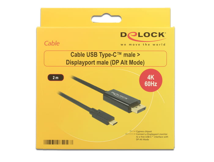Delock Externer Videoadapter - USB-C - DisplayPort
