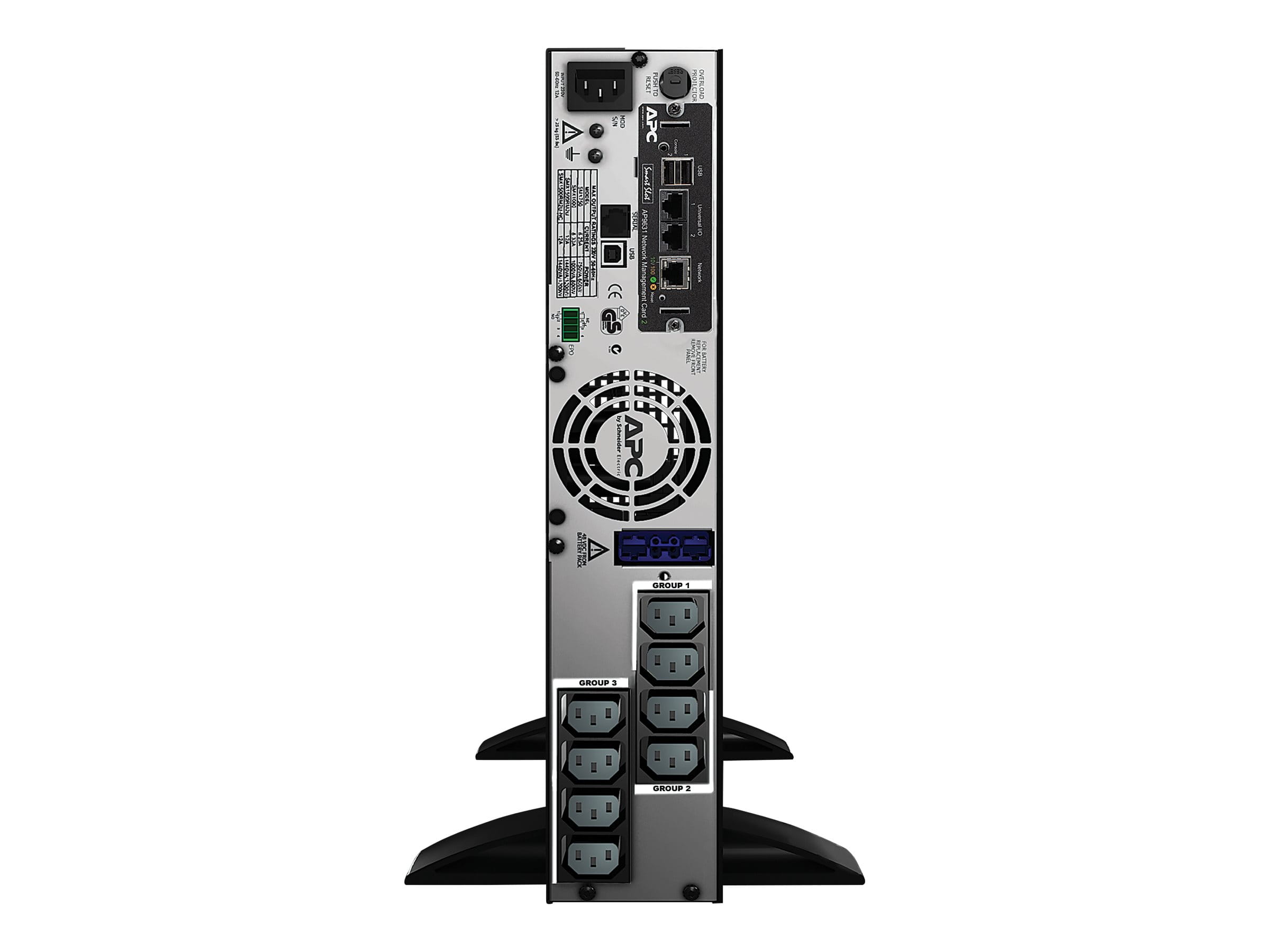 APC Smart-UPS X 1500 Rack/Tower LCD - USV (Rack - einbaufähig) - Line-Interactive-USV