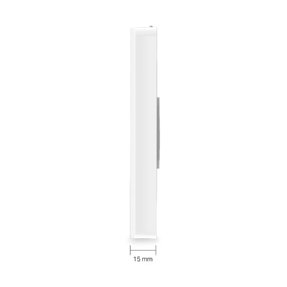 TP-LINK Omada EAP615-Wall V1 - Accesspoint - 4 Anschlüsse - 1GbE - Wi-Fi 6 - Cloud-verwaltet - zur Wandmontage geeignet (Packung mit 5)