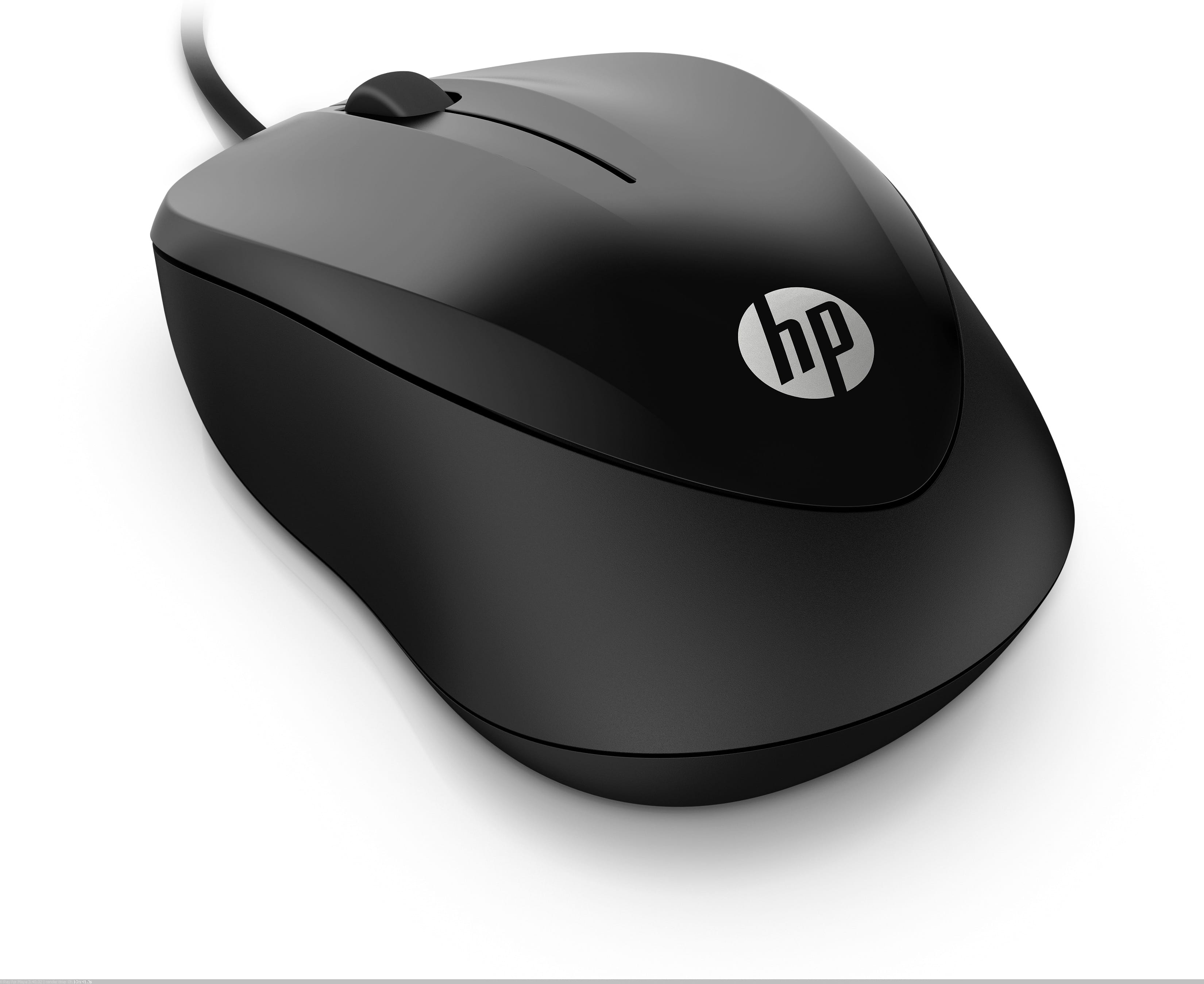 HP 1000 - Maus - rechts- und linkshändig - kabelgebunden