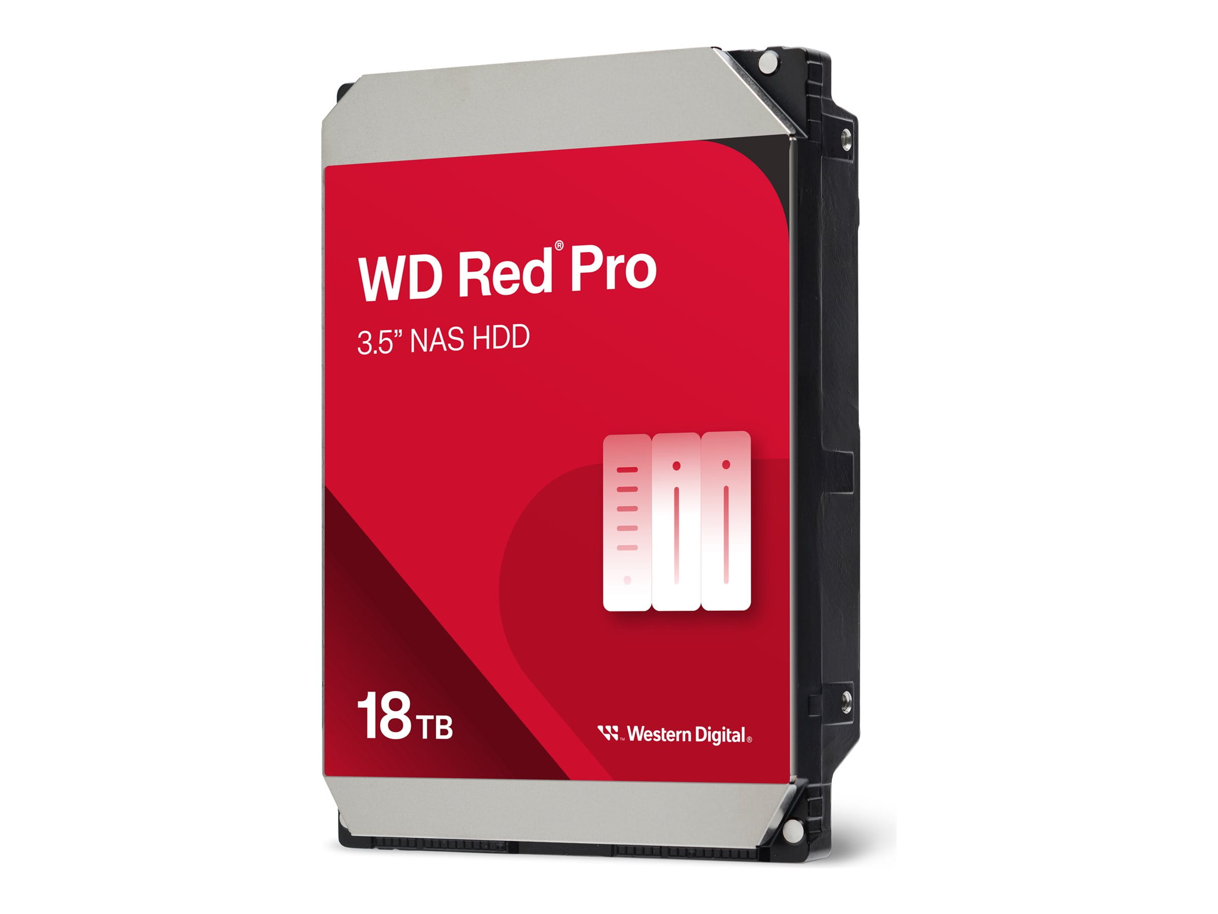 WD Red Pro WD181KFGX - Festplatte - 18 TB - intern - 3.5" (8.9 cm)