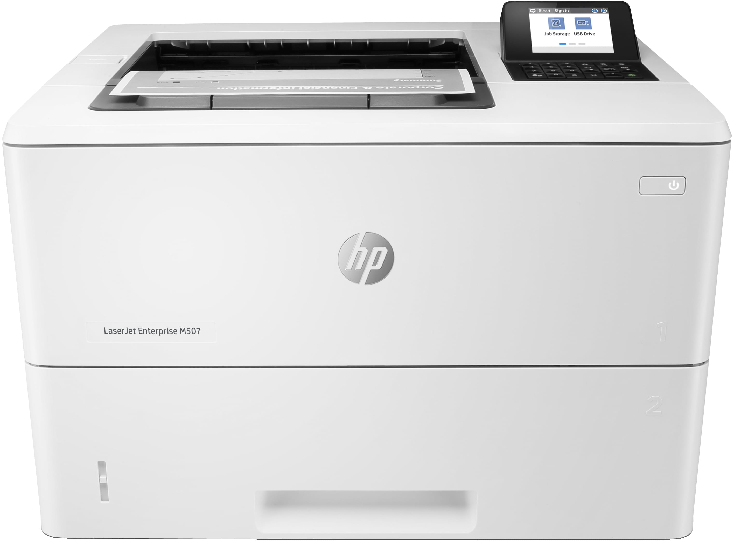 HP LaserJet Enterprise M507dn - Drucker - s/w