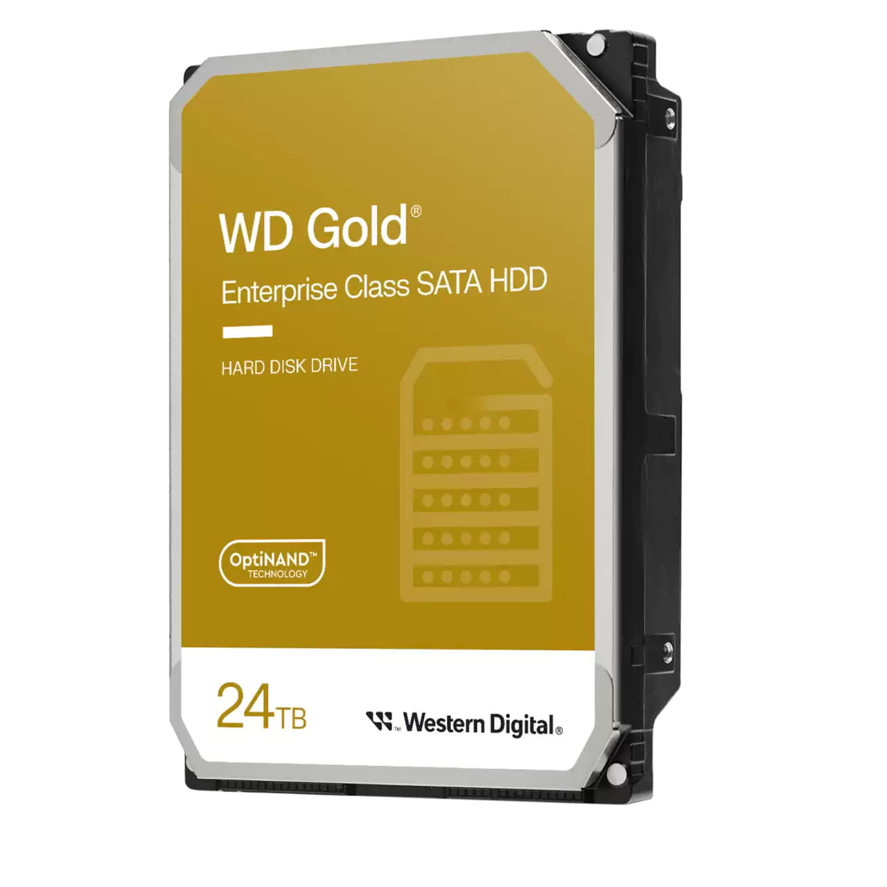 WD Gold - Festplatte - Enterprise - 24 TB - intern - 3.5" (8.9 cm)