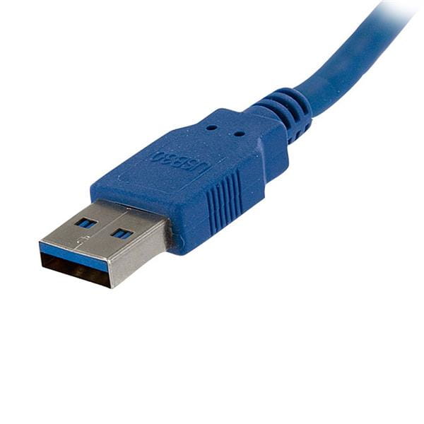 StarTech.com 1 m SuperSpeed USB 3.0 Verlängerungskabel - USB 3 Typ-A Kabel Verlängerung - Stecker/ Buchse - Blau - USB-Verlängerungskabel - USB Typ A (M)