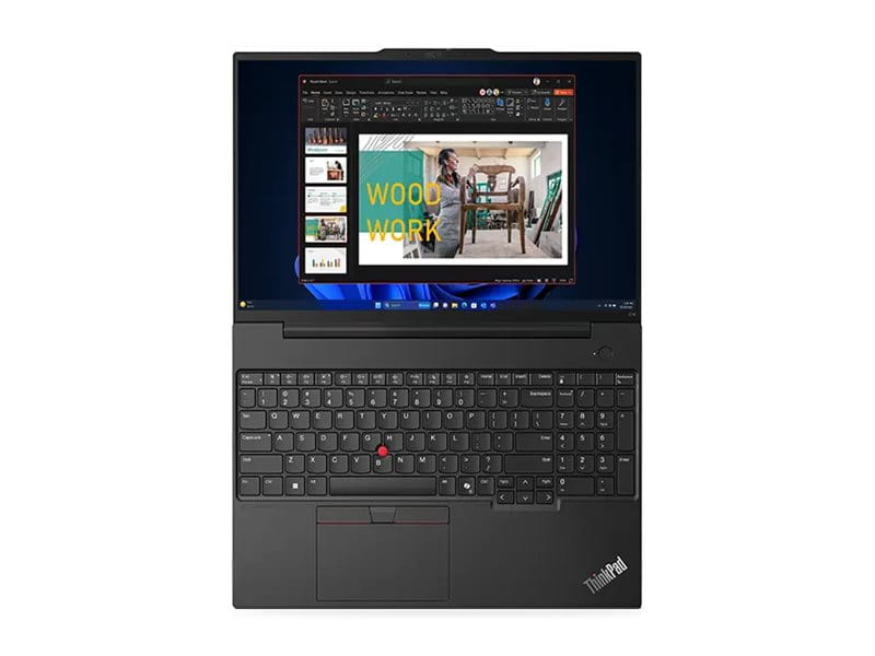 Lenovo ThinkPad E16 Gen 2 21M5 - AMD Ryzen 5 7535HS / 3.3 GHz - Win 11 Pro - Radeon 660M - 16 GB RAM - 512 GB SSD TCG Opal Encryption 2, NVMe - 40.6 cm (16")