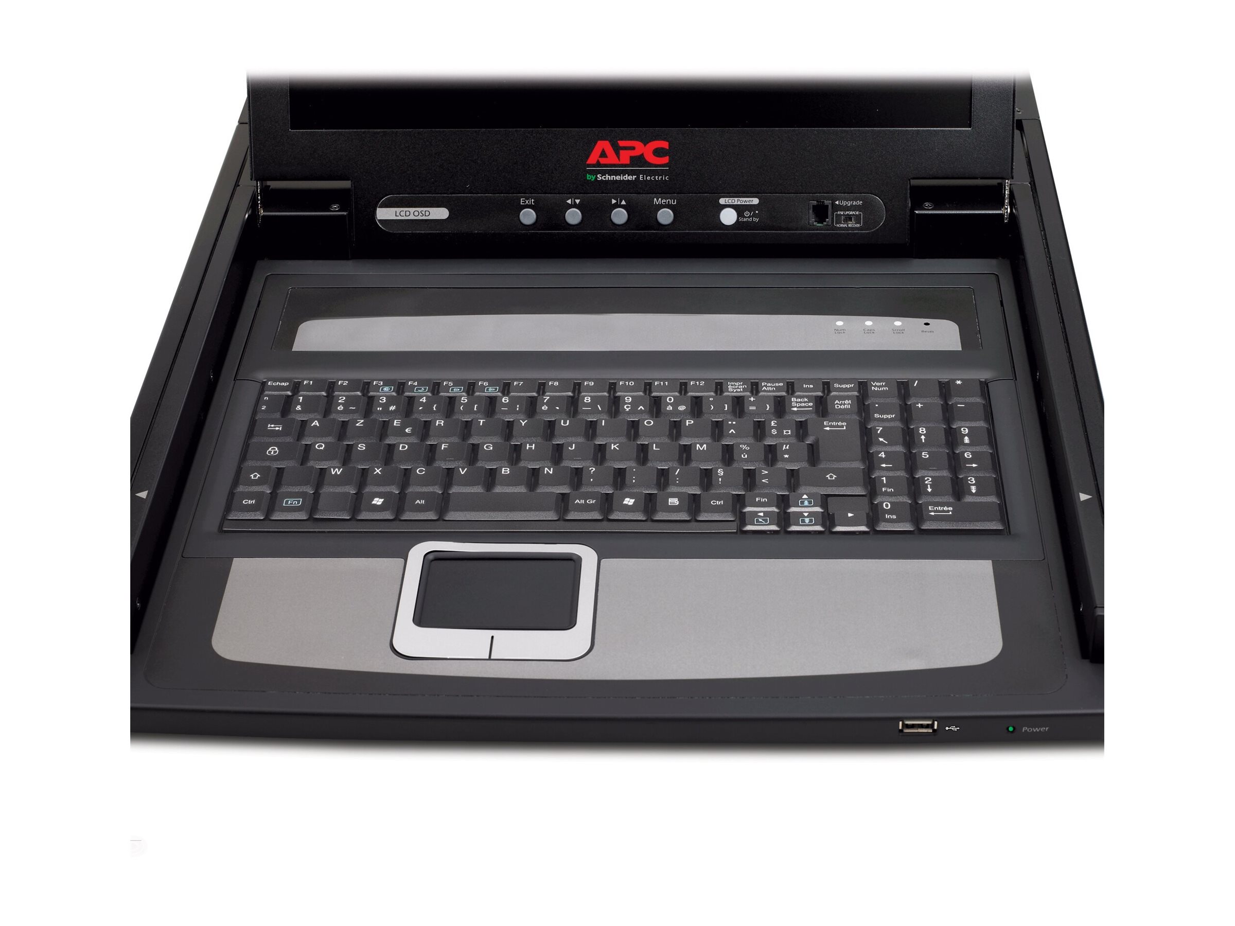 APC LCD Console - KVM-Konsole - 43.2 cm (17")