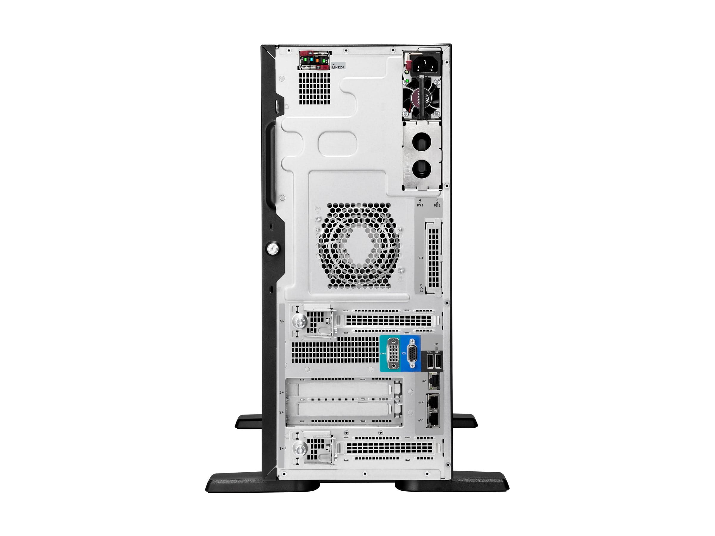 HPE ProLiant ML110 Gen11 - Server - Tower - 4.5U - 1-Weg - 1 x Xeon Bronze 3508U / 2.1 GHz - RAM 32 GB - SATA/NVMe - Hot-Swap 6.4 cm (2.5")