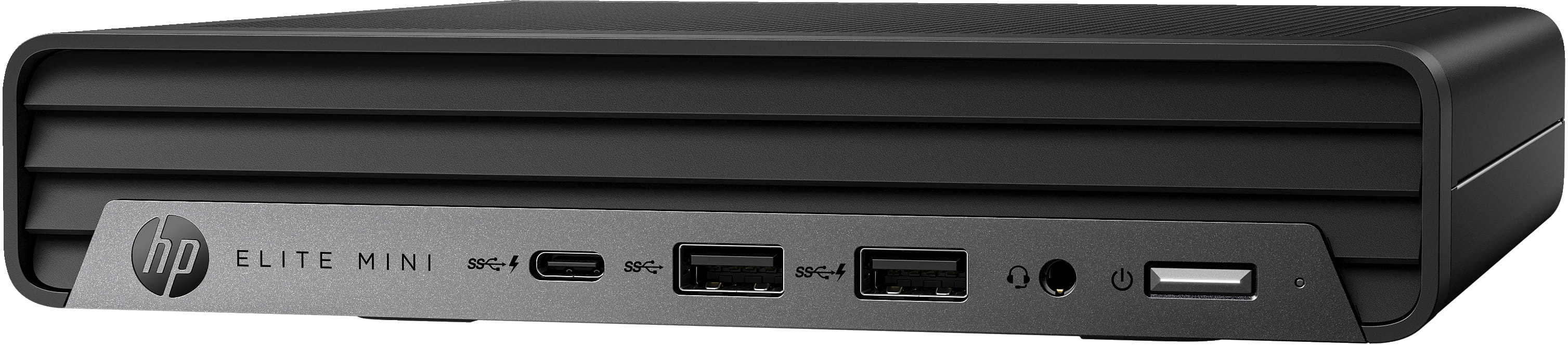 HP Elite 805 G8 - Mini Desktop - Ryzen 5 5600GE / 3.4 GHz - RAM 16 GB - SSD 256 GB - NVMe - Radeon Graphics - 1GbE, Bluetooth 5.3, Wi-Fi 6 - WLAN: 802.11a/b/g/n/ac/ax, Bluetooth 5.3 - Win 11 Pro - Monitor: keiner - Tastatur: Deutsch - Smart Buy - mit HP 