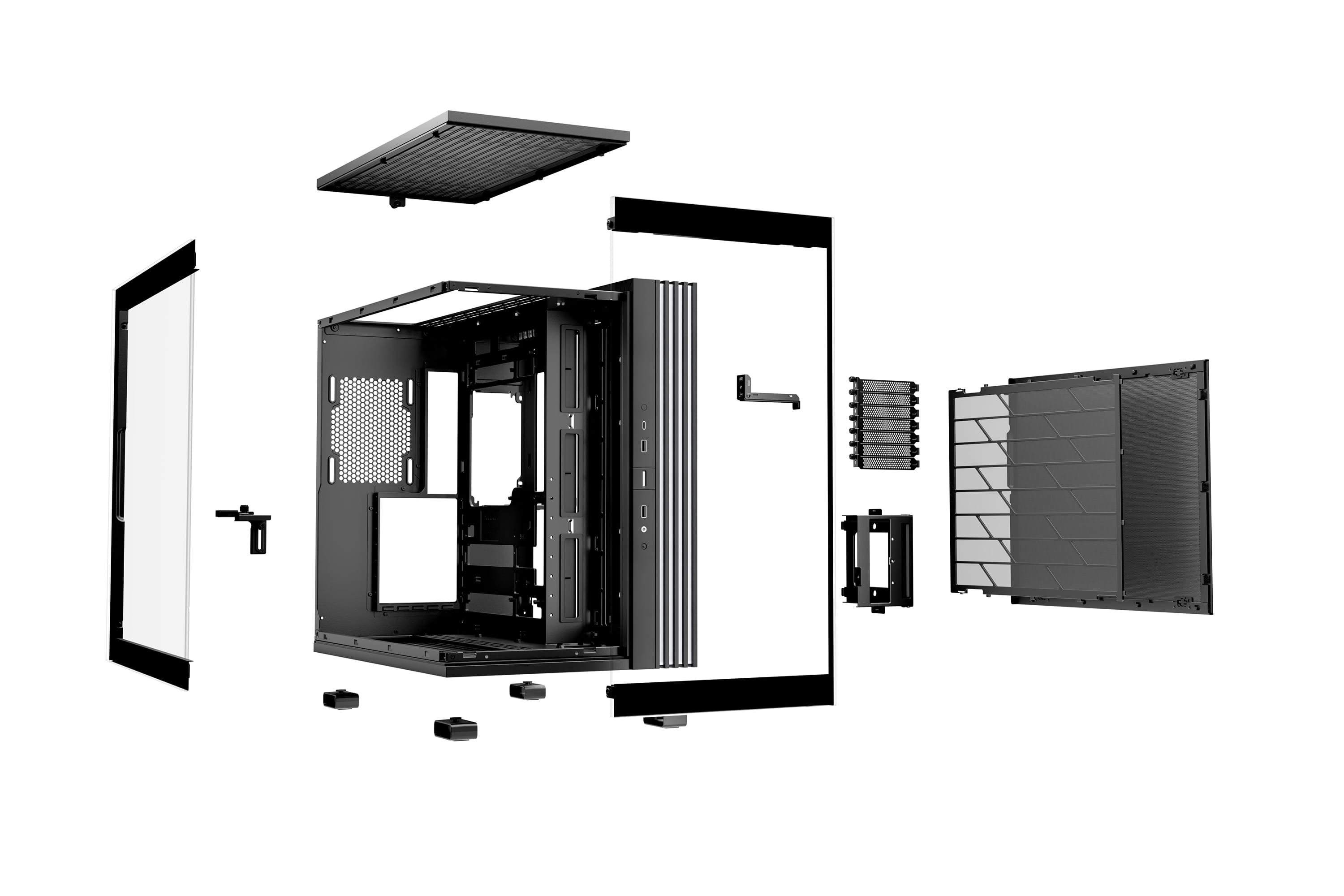 Be Quiet! Light Base 600 DX - Midi-Tower - ATX - Seitenteil mit Fenster (Glas)