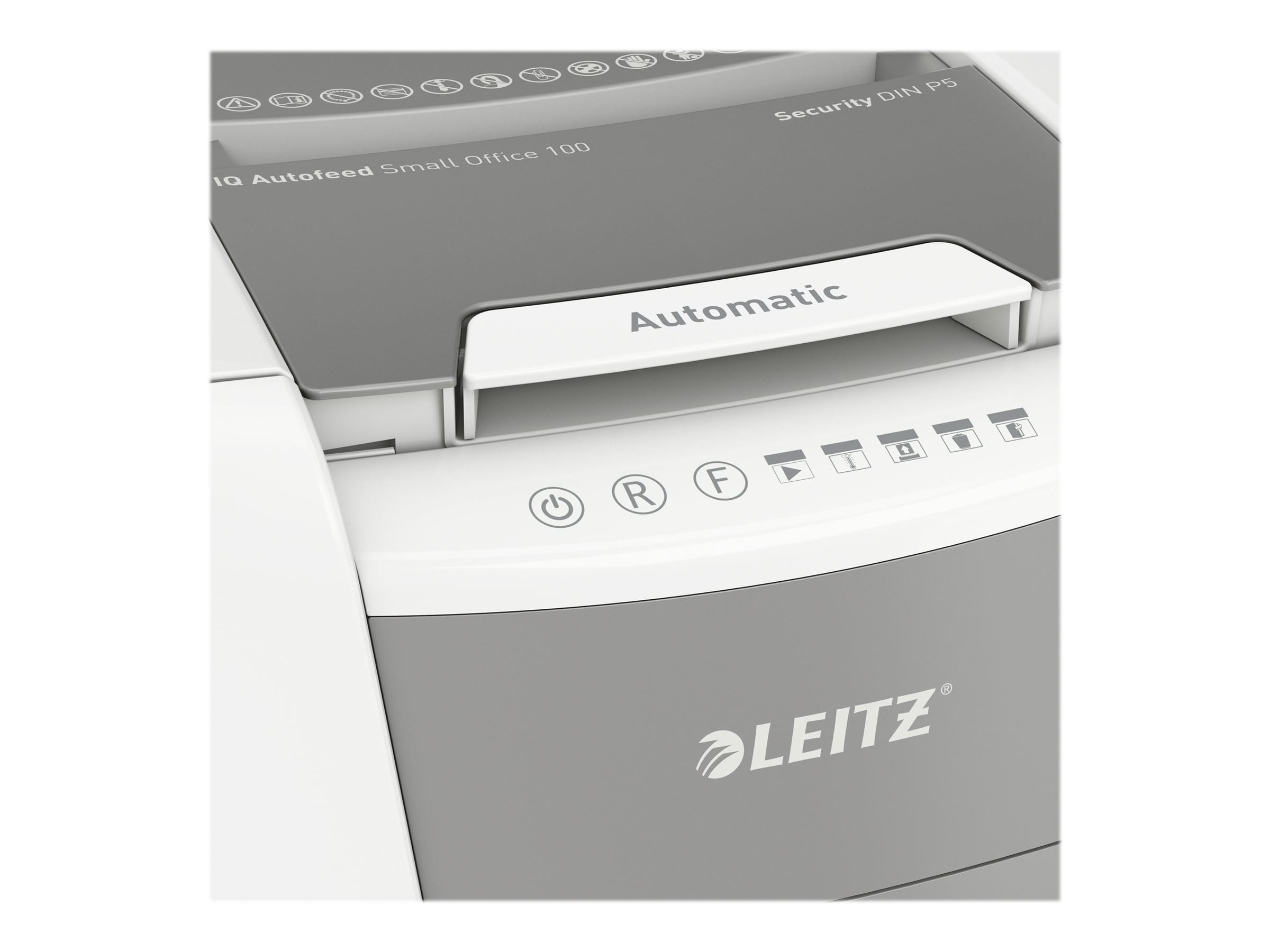 Esselte Leitz IQ AutoFeed Small Office 100 P5 - Vorzerkleinerer