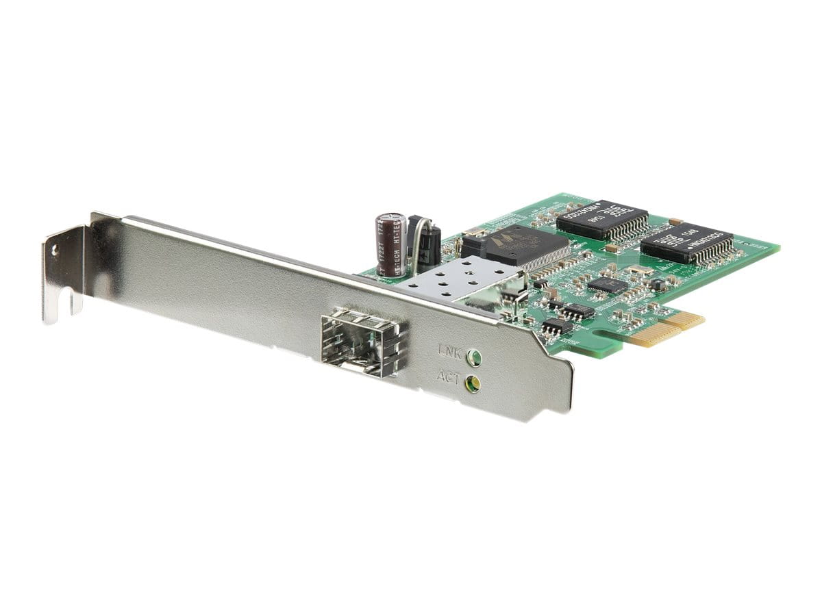 StarTech.com PCI Express Ethernet Gigabit LWL Netzwerkkarte mit offenem SFP