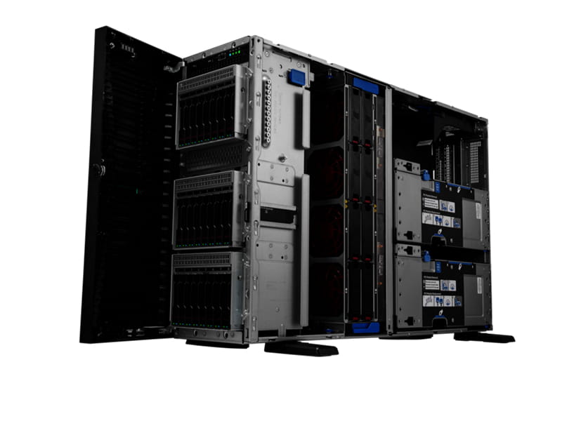 HPE ProLiant ML350 Gen11 Base - Server - Tower - 4U - zweiweg - 1 x Xeon Silver 4410Y / 2 GHz - RAM 32 GB - SATA/SAS/NVMe - Hot-Swap 6.4 cm (2.5")