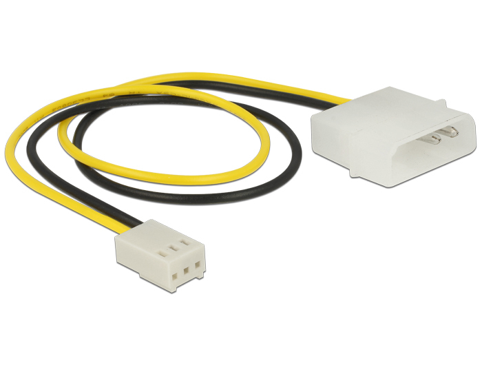 Delock Netzkabel für Lüfter - 3 PIN Internal Power (W)