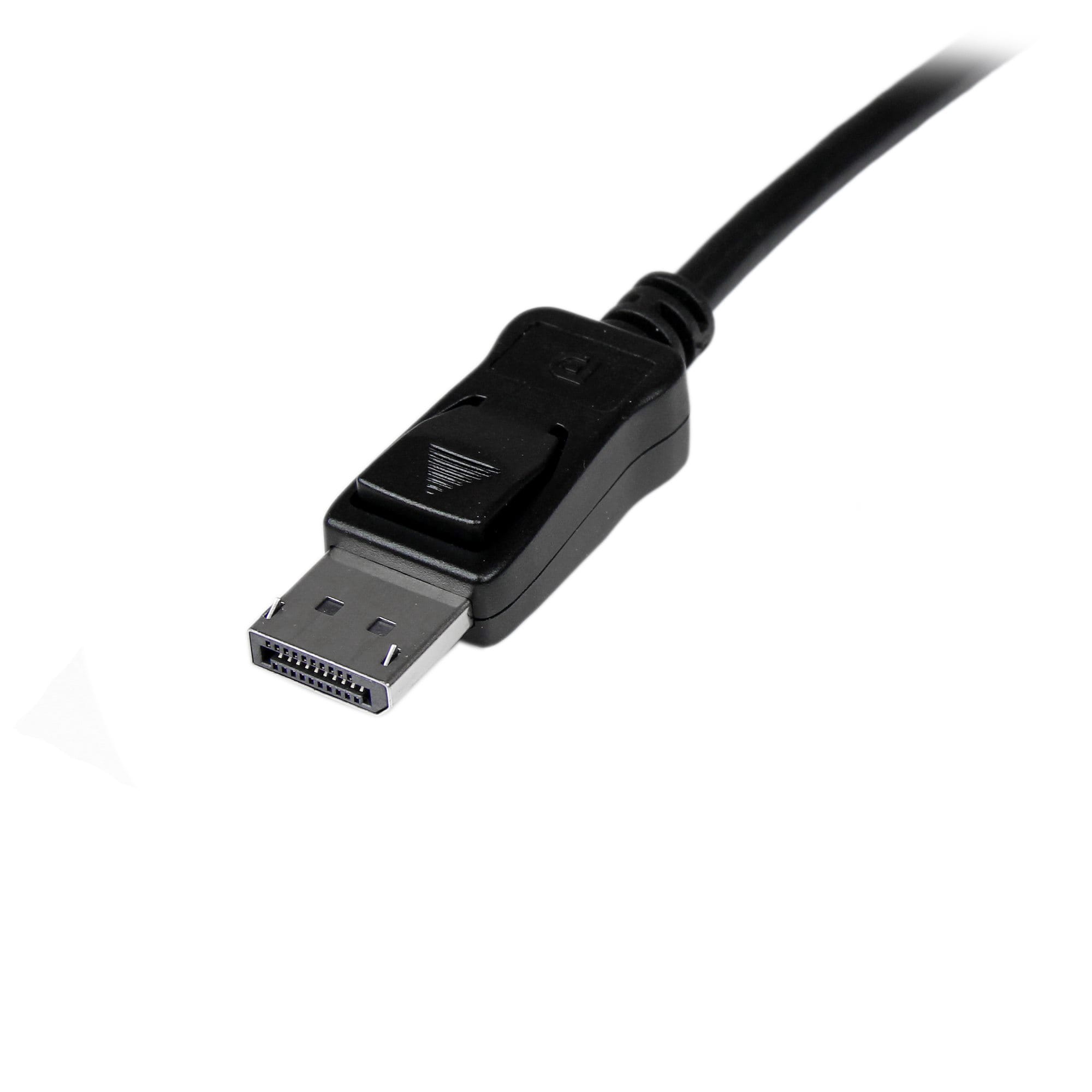 StarTech.com 10 m Aktives DisplayPort Kabel - 4K Ultra HD DisplayPort Kabel - Langes DP zu DP Kabel für Projektor/Monitor - DP Video/Display Kabel - Einrastende DP Stecker (DISPL10MA)