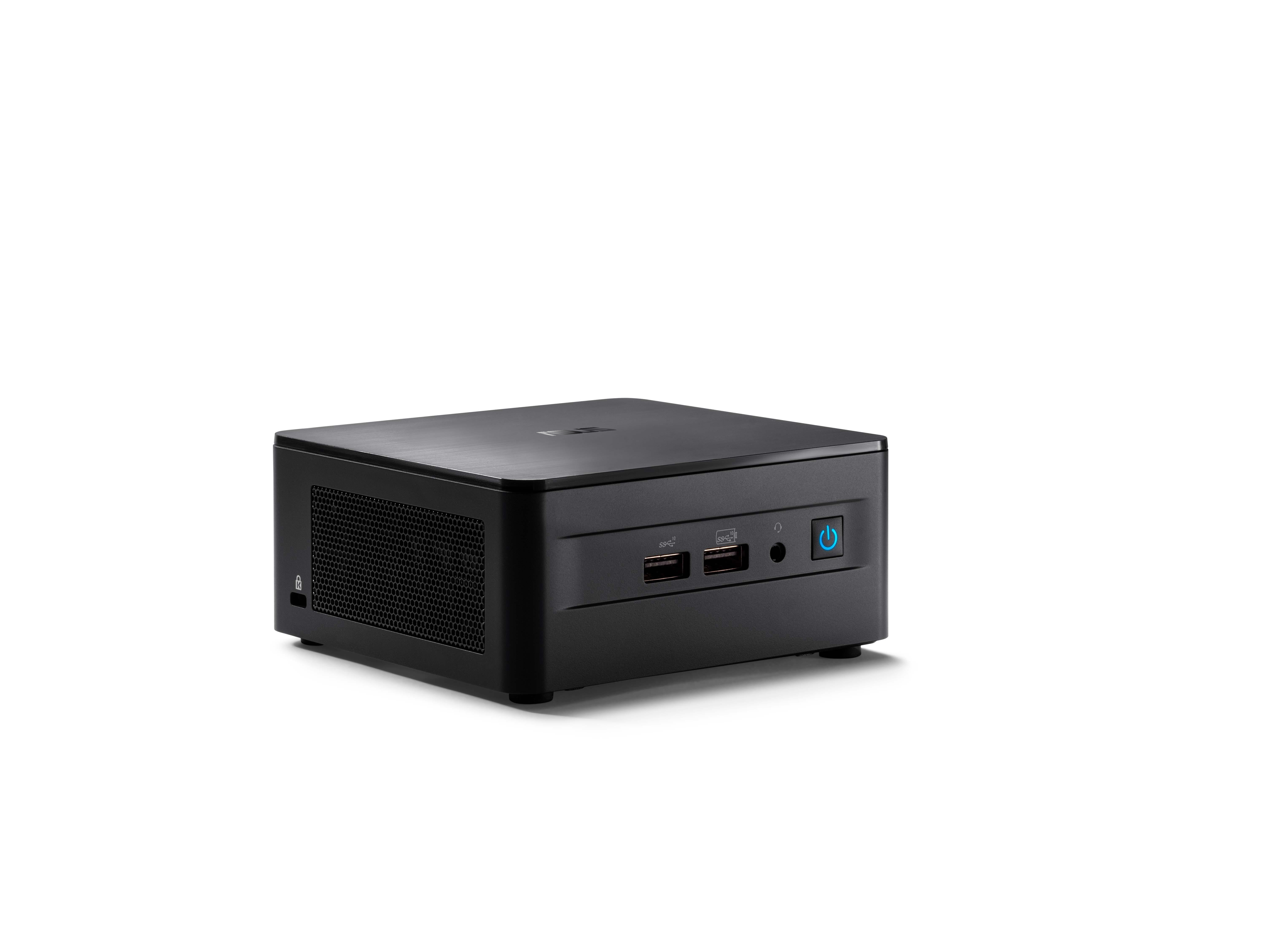 ASUS NUC 12 Pro Kit RNUC12WSHI500002I - Barebone - Mini-PC - 1 x Core i5 1240P / 1.7 GHz - RAM 0 GB - Intel Iris Xe Grafikkarte - Wi-Fi 6E, Bluetooth 5.2, 2.5GbE, 1GbE - WLAN: 802.11a/b/g/n/ac/ax (Wi-Fi 6E)