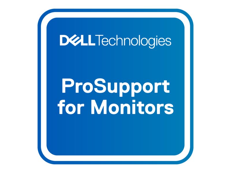 Dell Erweiterung von 3 jahre Basic Advanced Exchange auf 3 jahre ProSupport for monitors