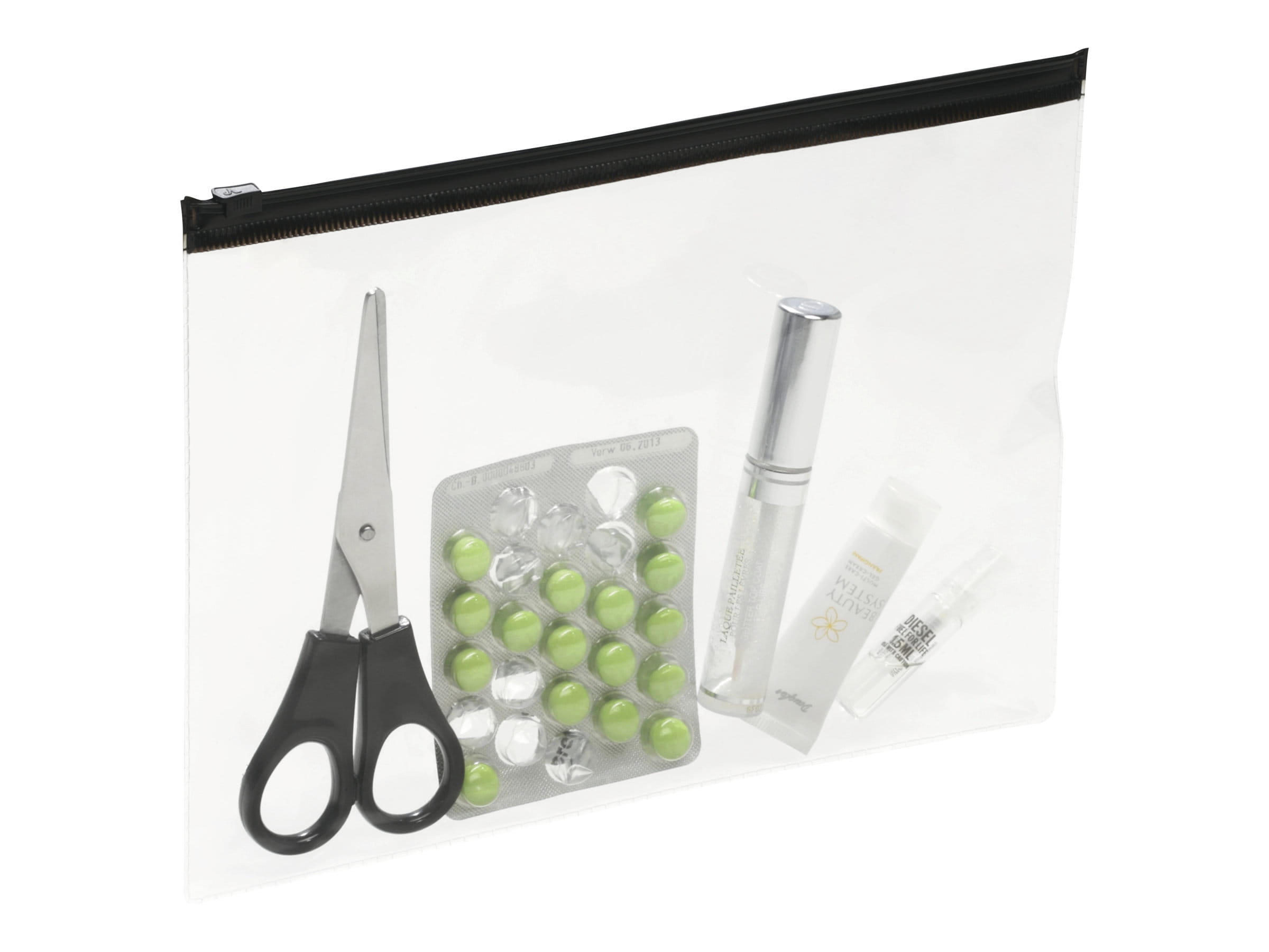 Durable Dokumenttasche mit Reißverschluss - für A5 - Schwarz (Packung mit 5)