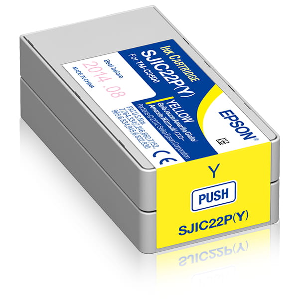 Epson SJIC22P(Y) - Gelb - original - Tintenpatrone