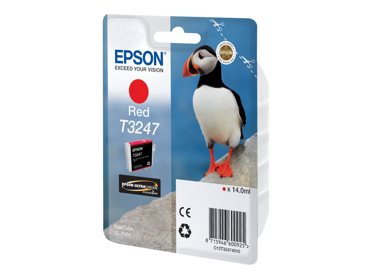Epson T3247 - 14 ml - Rot - original - Tintenpatrone