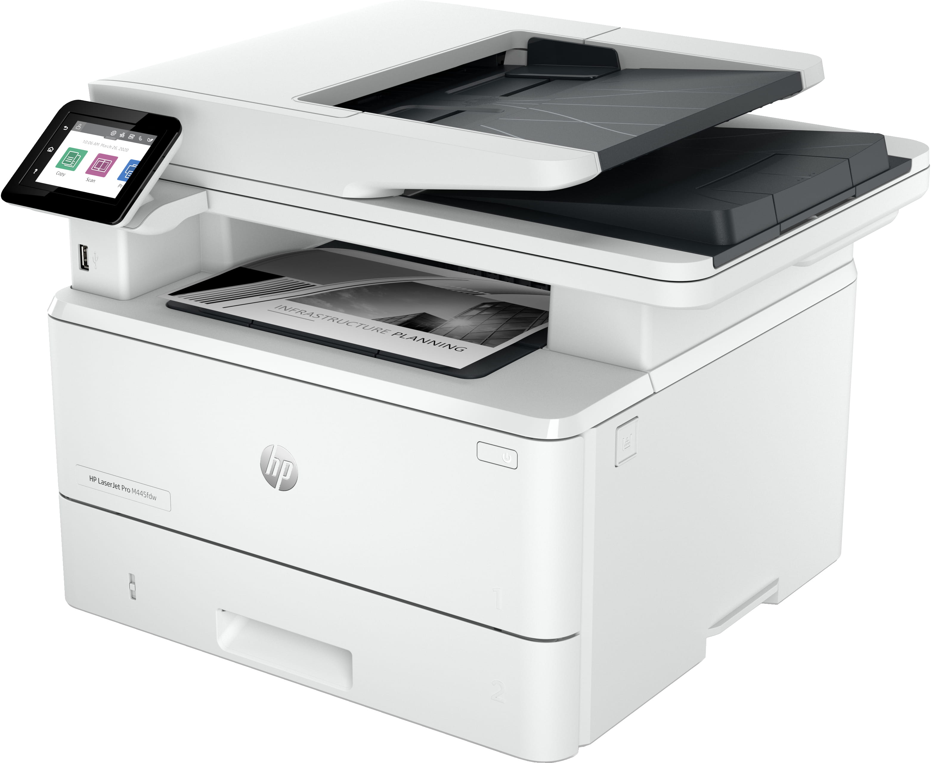 HP LaserJet Pro MFP 4102fdw - Multifunktionsdrucker - s/w - Laser - Legal (216 x 356 mm)