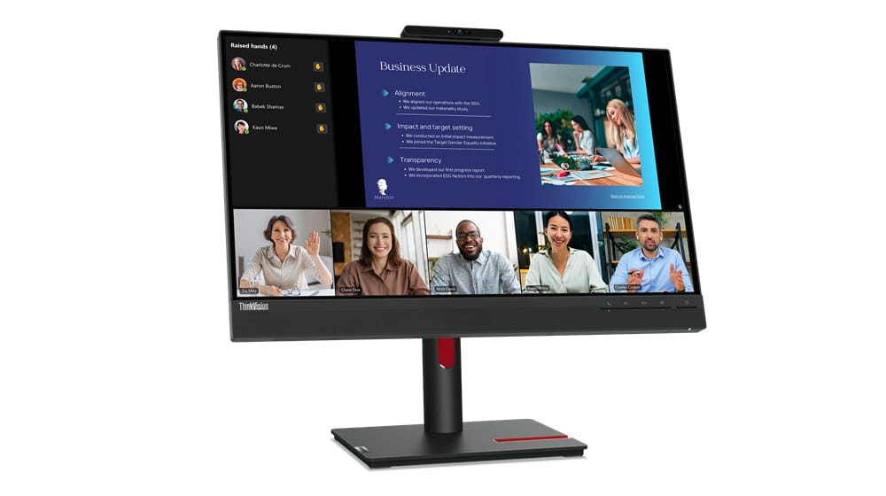 Lenovo ThinkVision T24v-30 - LED-Monitor - 61 cm (24")