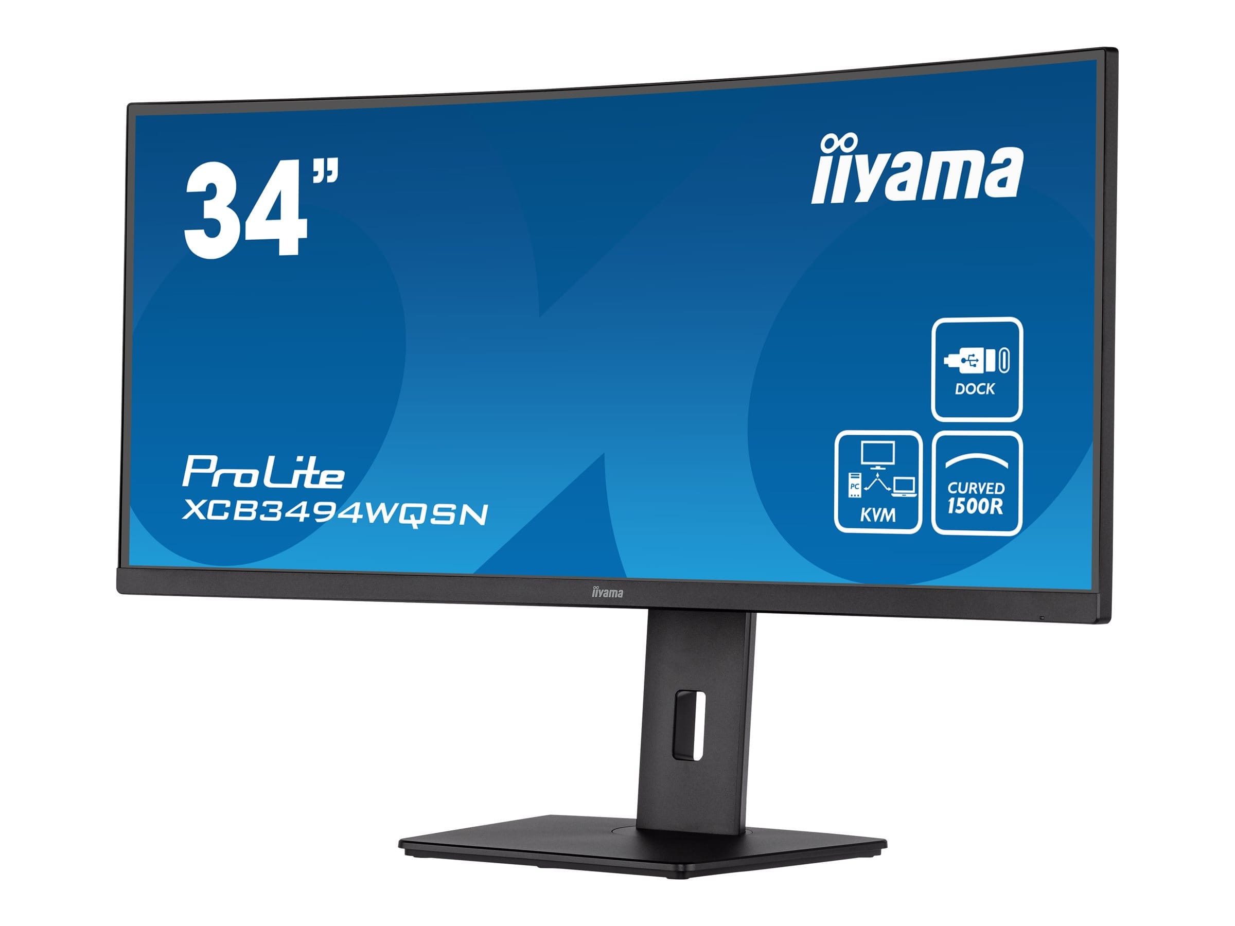 Iiyama ProLite XCB3494WQSN-B5 - LED-Monitor - gebogen - 86.4 cm (34")