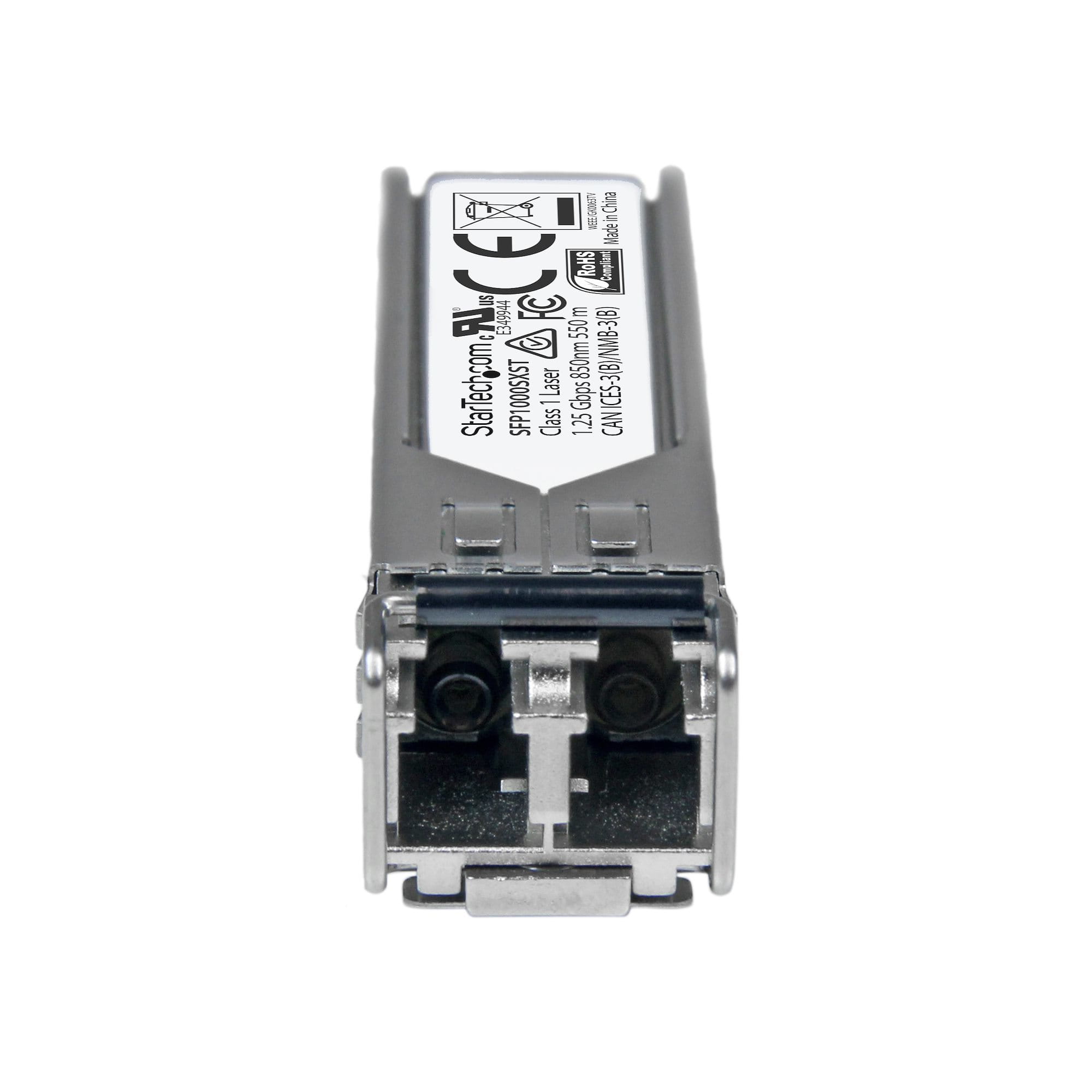 StarTech.com 1000BASE-SX - Gigabit Transceiver - LC Glasfaser - MSA konform - 550m - Gigabit SFP Modul - Multi Mode SFP - SFP (Mini-GBIC)-