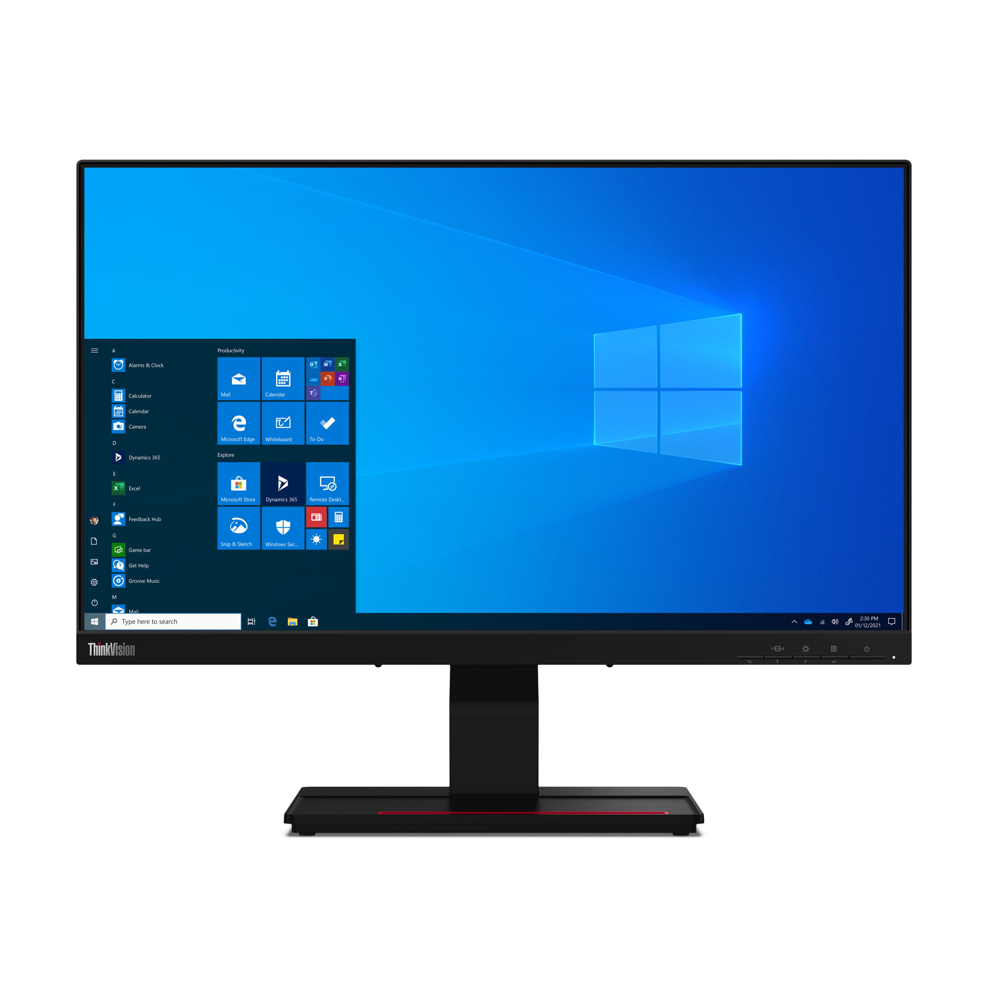 Lenovo ThinkVision T24t-20 - LED-Monitor - 61 cm (24")