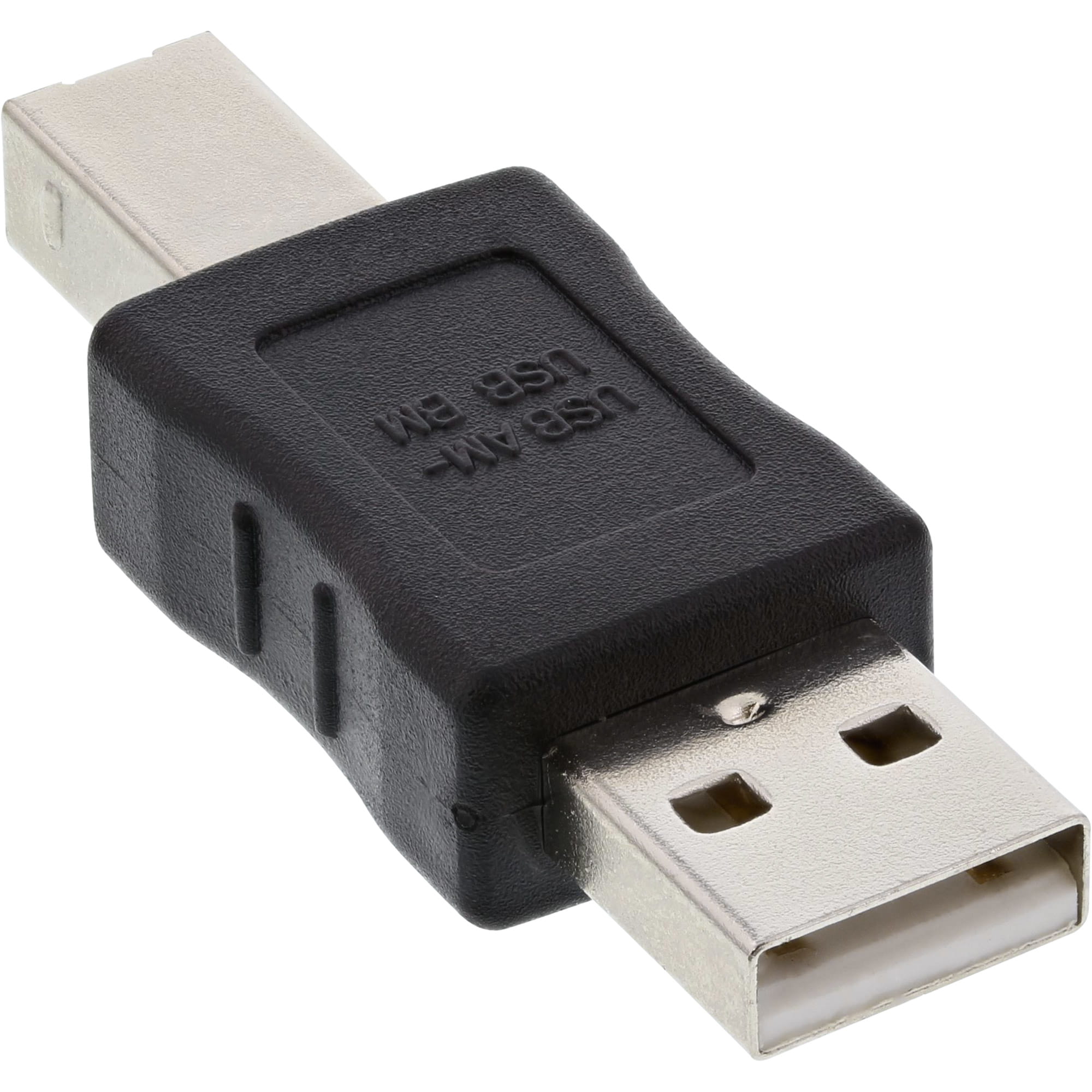 InLine USB 2.0 Adapter - Stecker A auf Stecker B