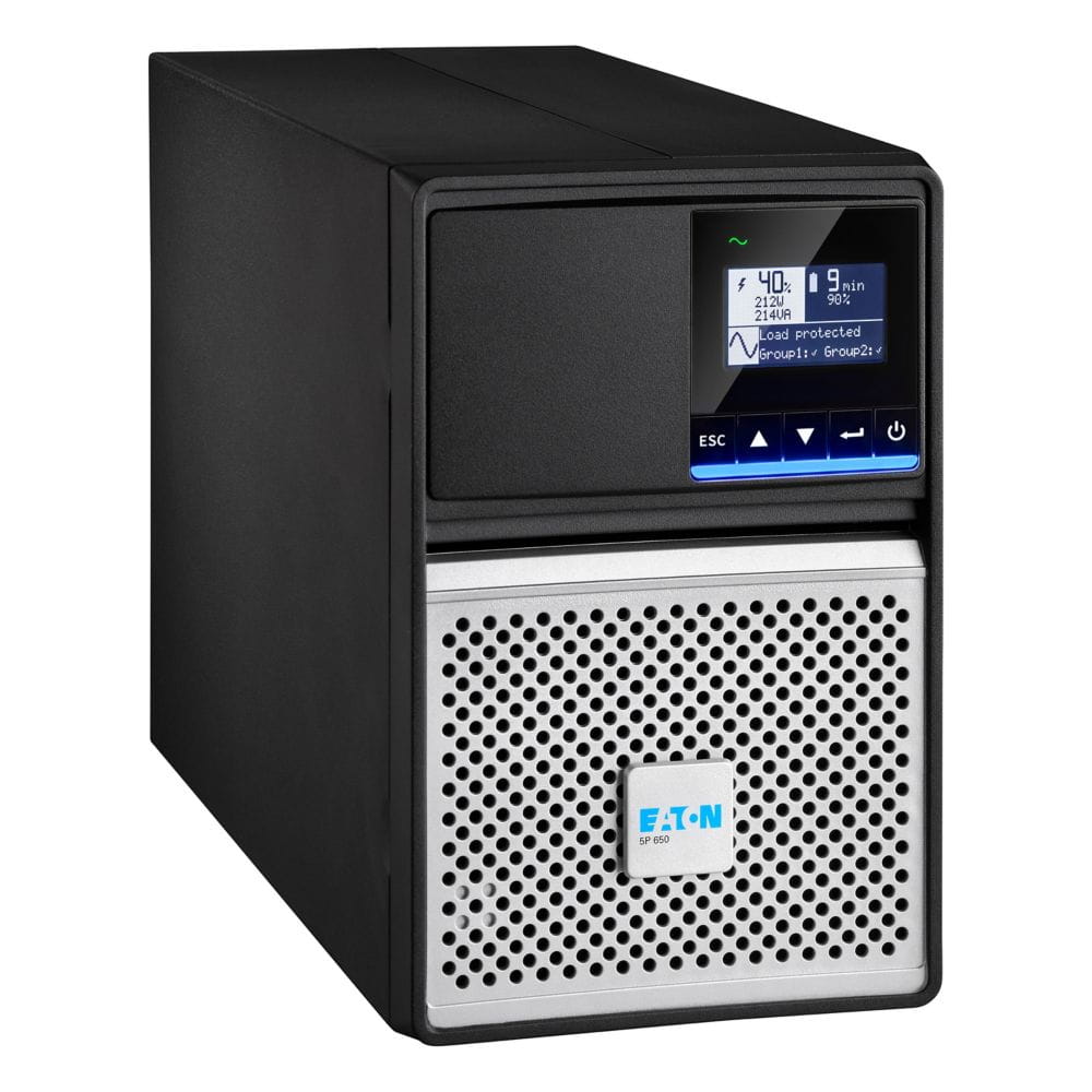 Eaton 5P 650i - Gen 2 - USV - Wechselstrom 200-240 V - 650 VA - ventilgeregelte Bleisäure (VRLA) - Line-Interactive-USV