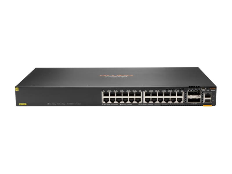 HPE Aruba 6300F - Switch - L3 - managed - 24 x 10/100/1000 (PoE+)