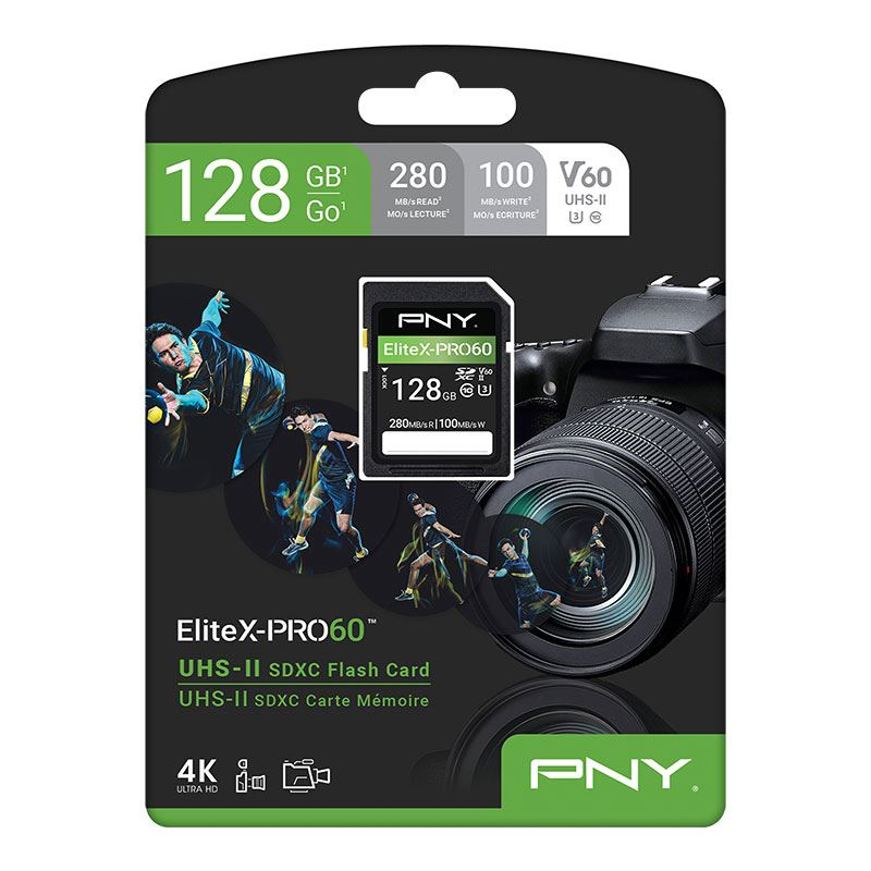 PNY EliteX-PRO60 - Flash-Speicherkarte - 128 GB