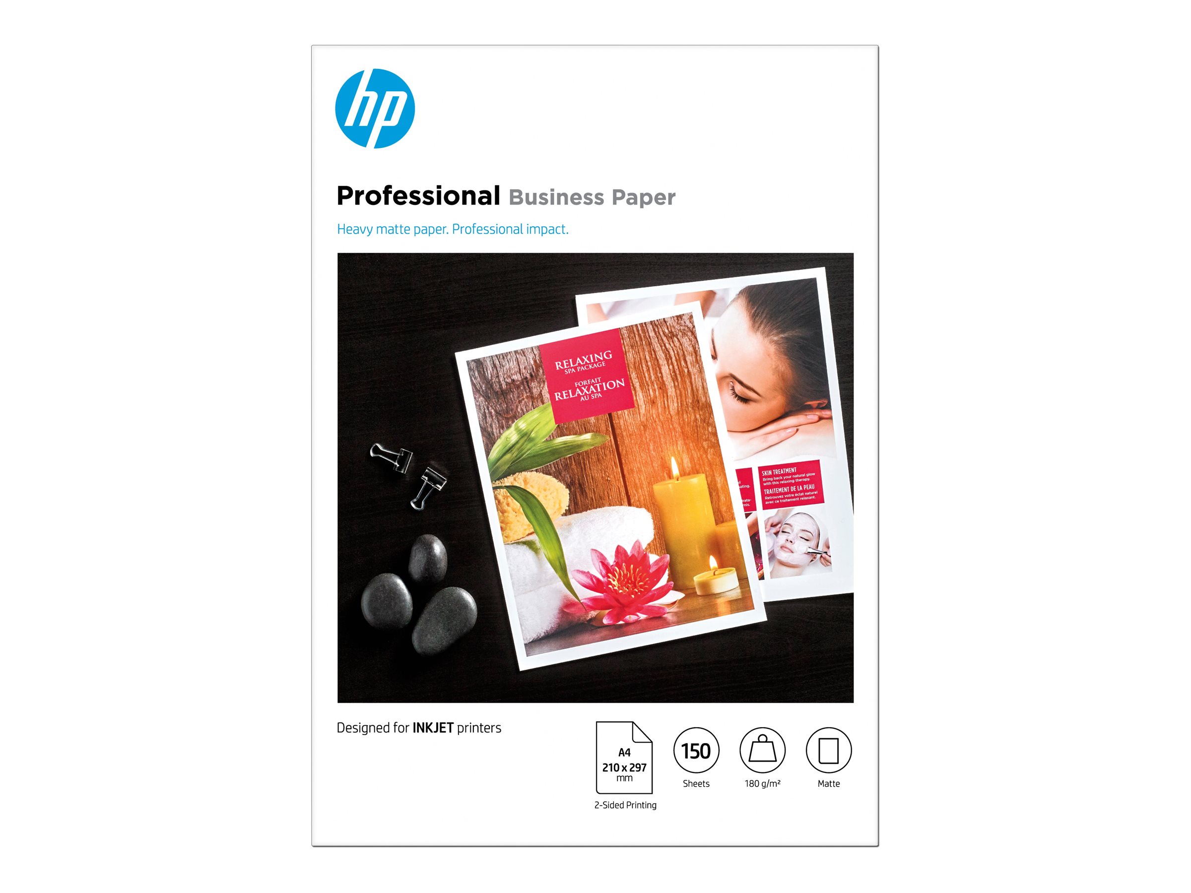 HP Professional - Matt - A4 (210 x 297 mm) - 180 g/m²