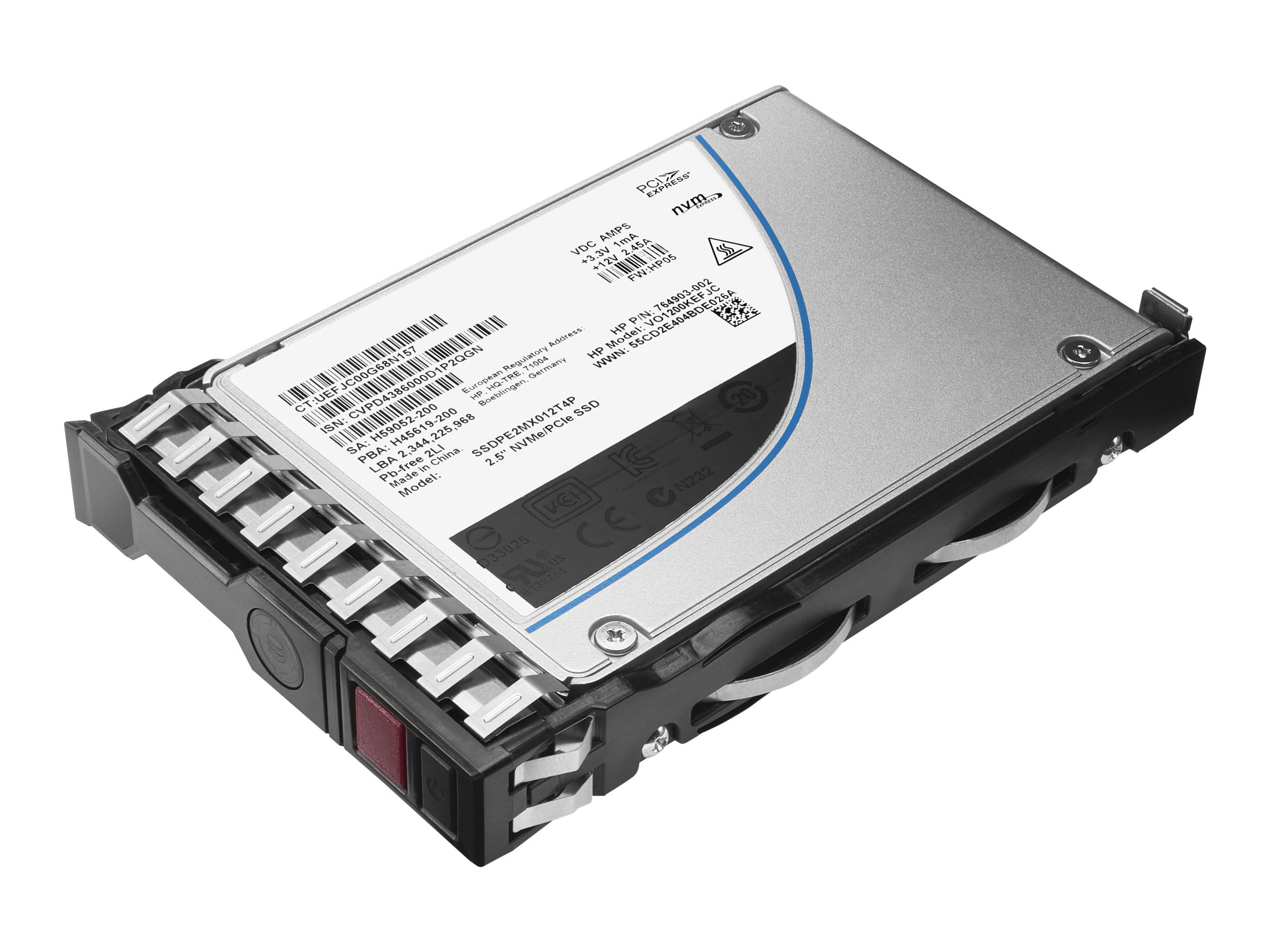 HPE SSD - Read Intensive - 7.68 TB - Hot-Swap - 2.5" SFF (6.4 cm SFF)