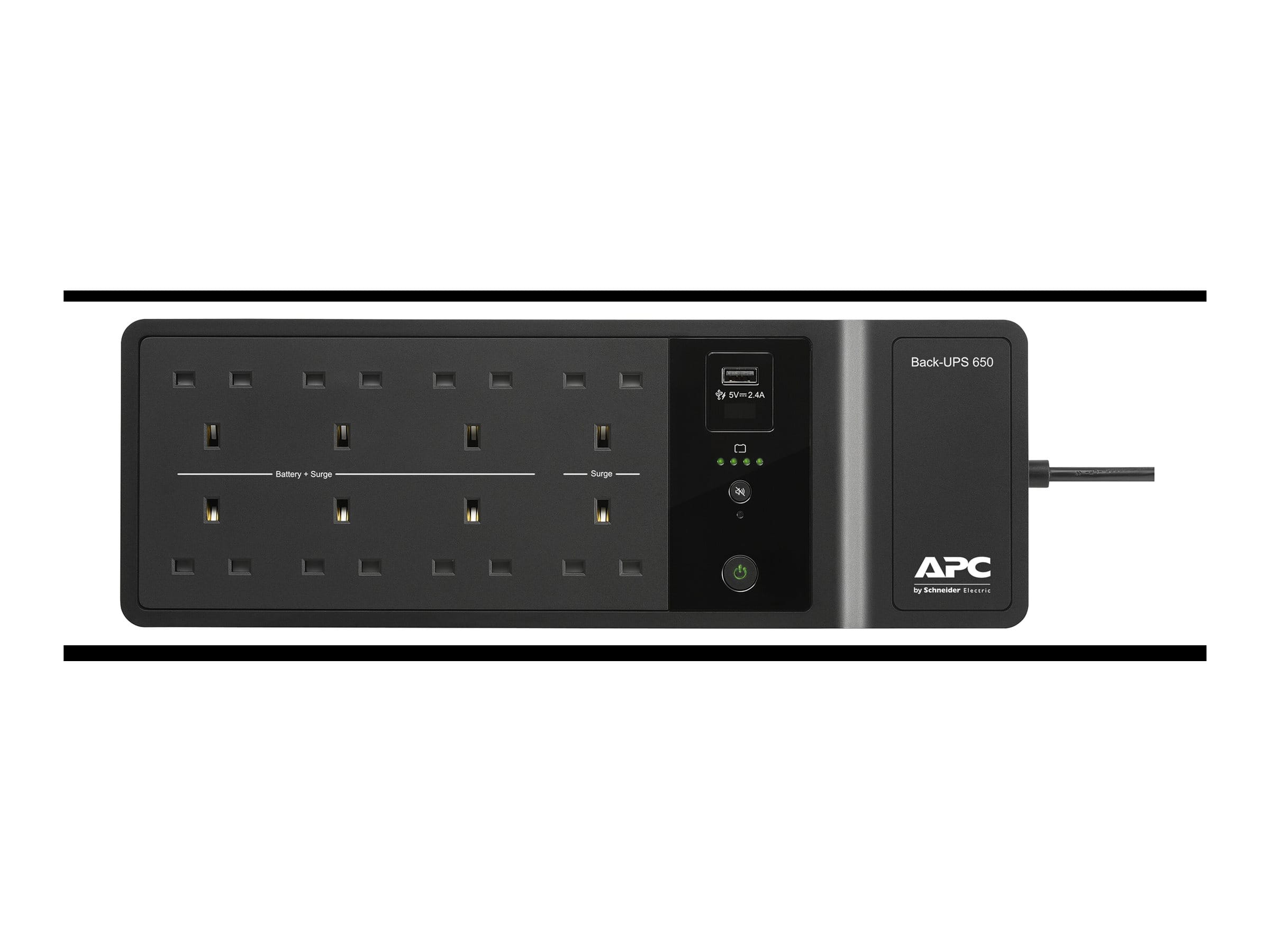 APC Back-UPS BE650G2-UK - USV - Wechselstrom 230 V - Offline-USV