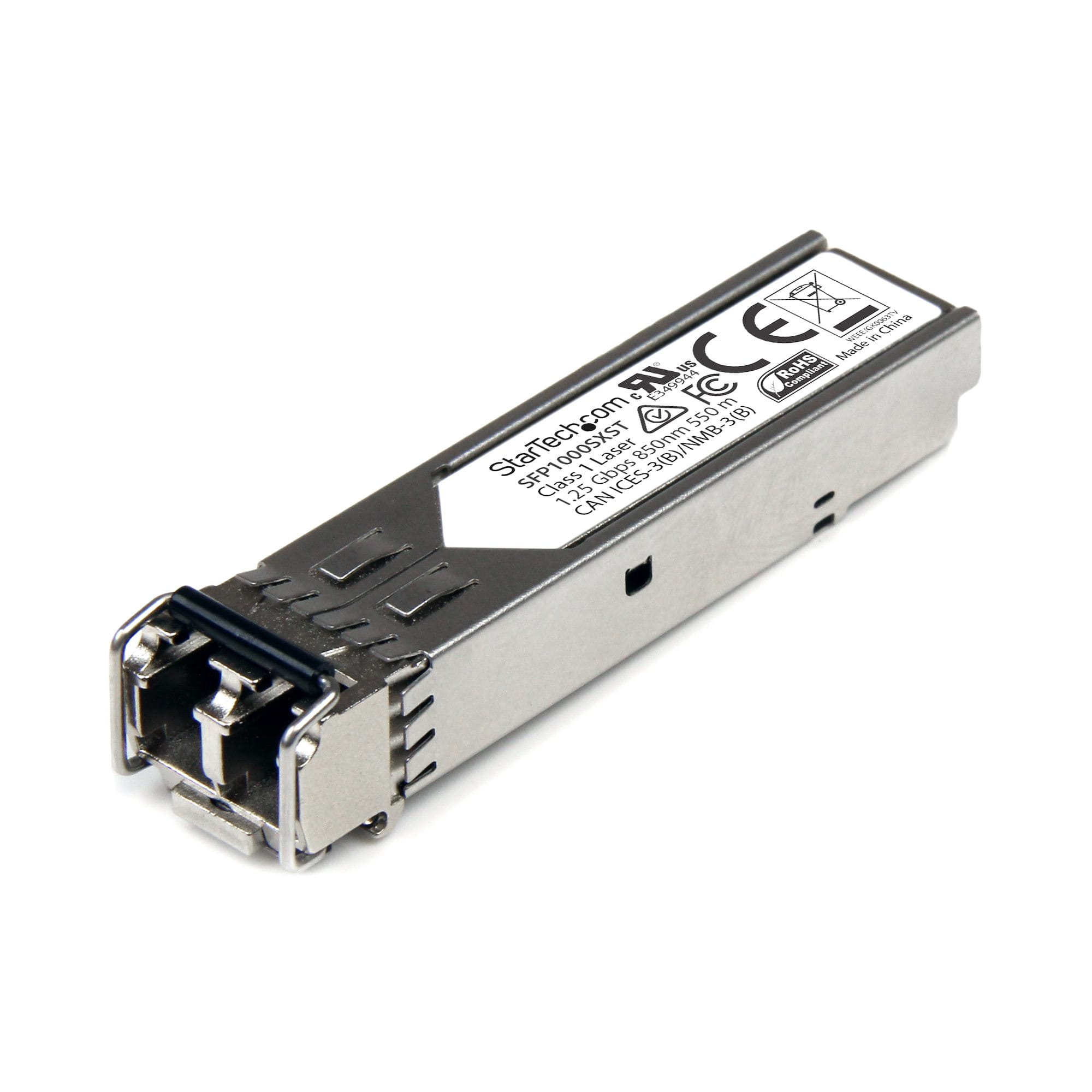 StarTech.com 1000BASE-SX - Gigabit Transceiver - LC Glasfaser - MSA konform - 550m - Gigabit SFP Modul - Multi Mode SFP - SFP (Mini-GBIC)-