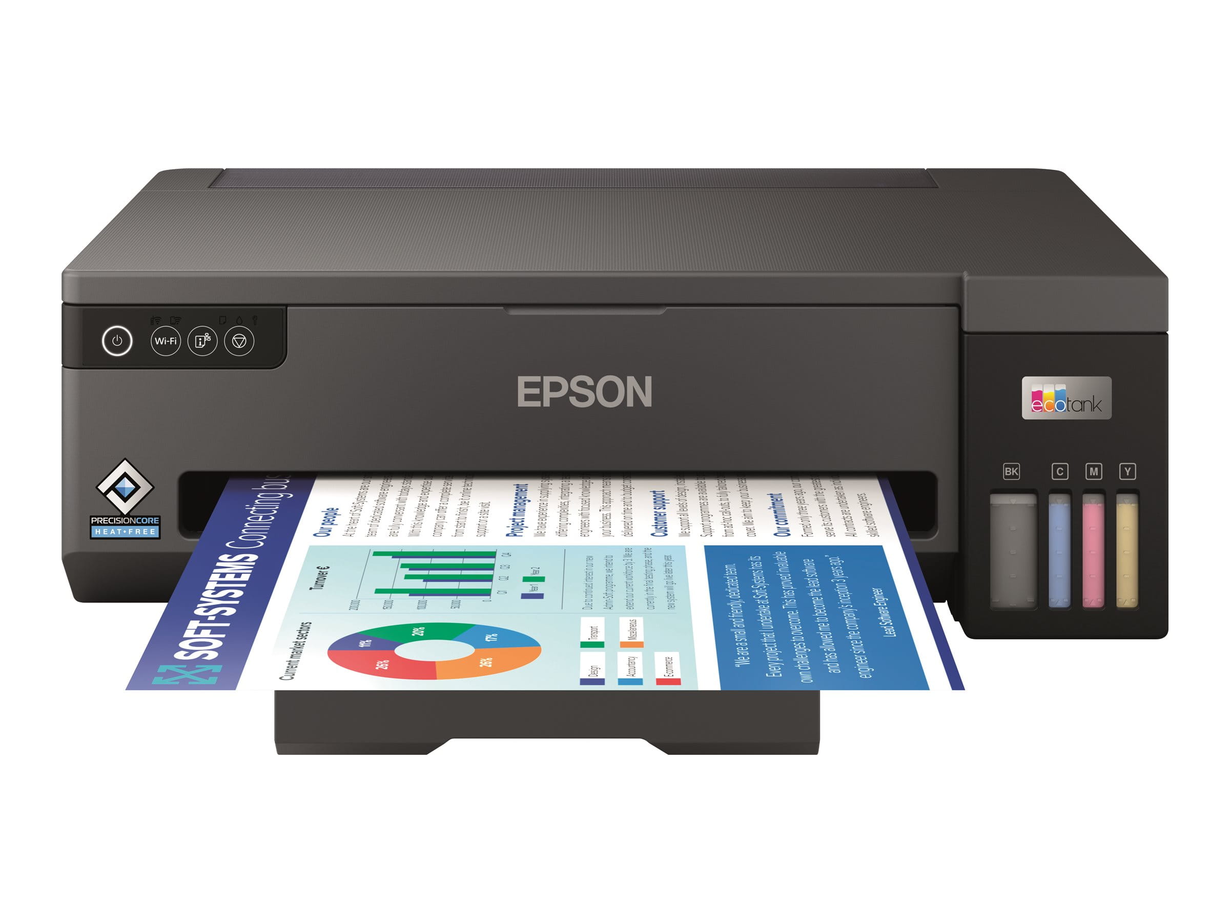 Epson EcoTank ET-14100 - Drucker - Farbe - Tintenstrahl - ITS - A3 - 4800 x 1200 dpi - bis zu 15 Seiten/Min. (einfarbig)/ Epson EcoTank ET-14100 - Drucker - Farbe - Tintenstrahl - ITS - A3 - 4800 x 1200 dpi - bis zu 15 Seiten/Min. (einfarbig)/