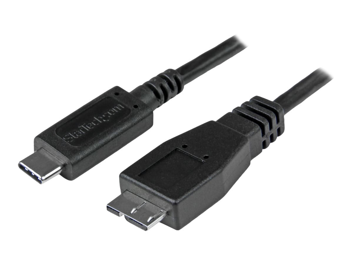 StarTech.com 1m USB 3.1 USB-C auf USB Micro B Kabel - USB 3.1 Typ C zu Micro-B Anschlusskabel - USB-Kabel - 24 pin USB-C (M)