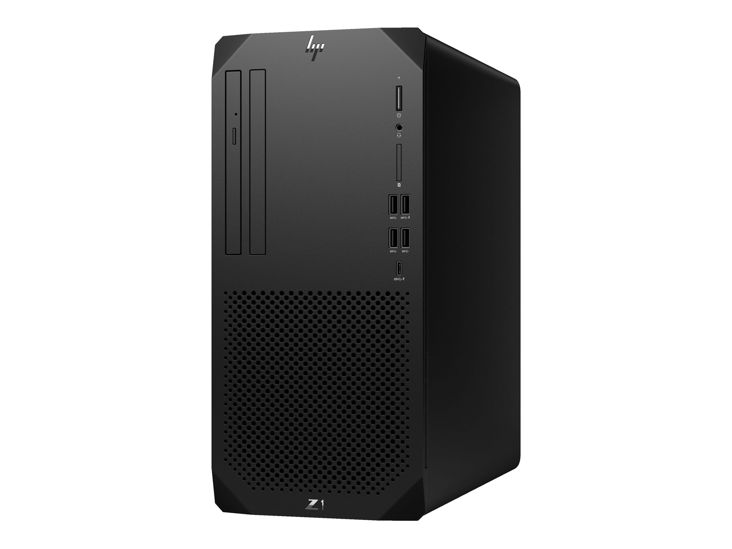 HP Z1 G9 - Tower - 1 x Core i5 i5-14600 / 2.7 GHz - RAM 16 GB - SSD 512 GB - NVMe, TLC - T400 - 1GbE - Win 11 Pro - Monitor: keiner - Tastatur: Deutsch - mit HP Wolf Pro Security Edition (1 Jahr)