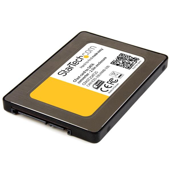 StarTech.com CFast Karte auf 2,5 SATA Kartenleser - CFast Card zu SATA / SSD Adapter / Konverter - Unterstützt Serial ATA III (6 Gbit/s)