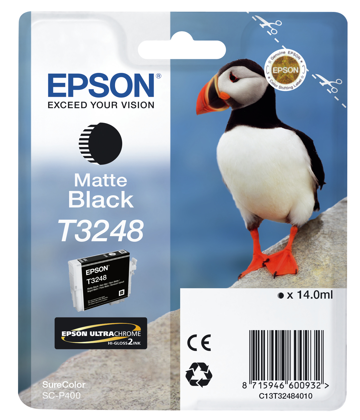 Epson T3248 - 14 ml - mattschwarz - Original