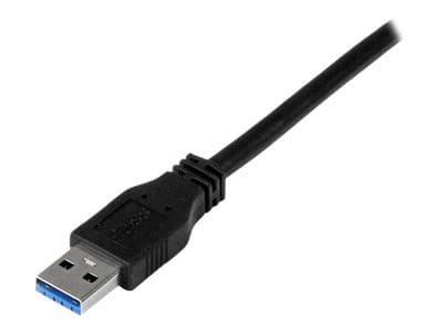 StarTech.com 2m zertifiziertes USB 3.0 SuperSpeed Kabel A auf B - Schwarz - USB 3 Anschlusskabel - Stecker/Stecker - USB-Kabel - USB Type B (M)