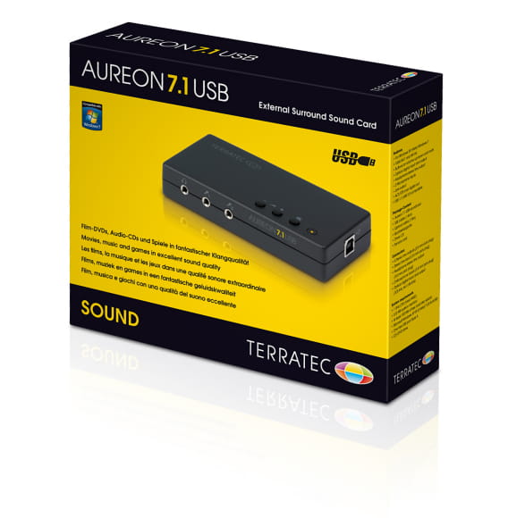 TerraTec Aureon 7.1 USB - Soundkarte - 16-Bit