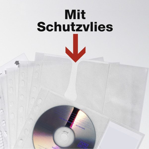 Durable CD-Umschläge - Kapazität: 4 CD/DVD