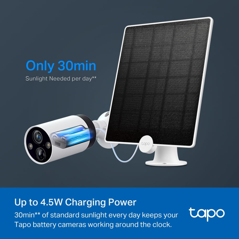 TP-LINK Tapo A200 V1 - Solarkollektor - 4.5 Watt - für