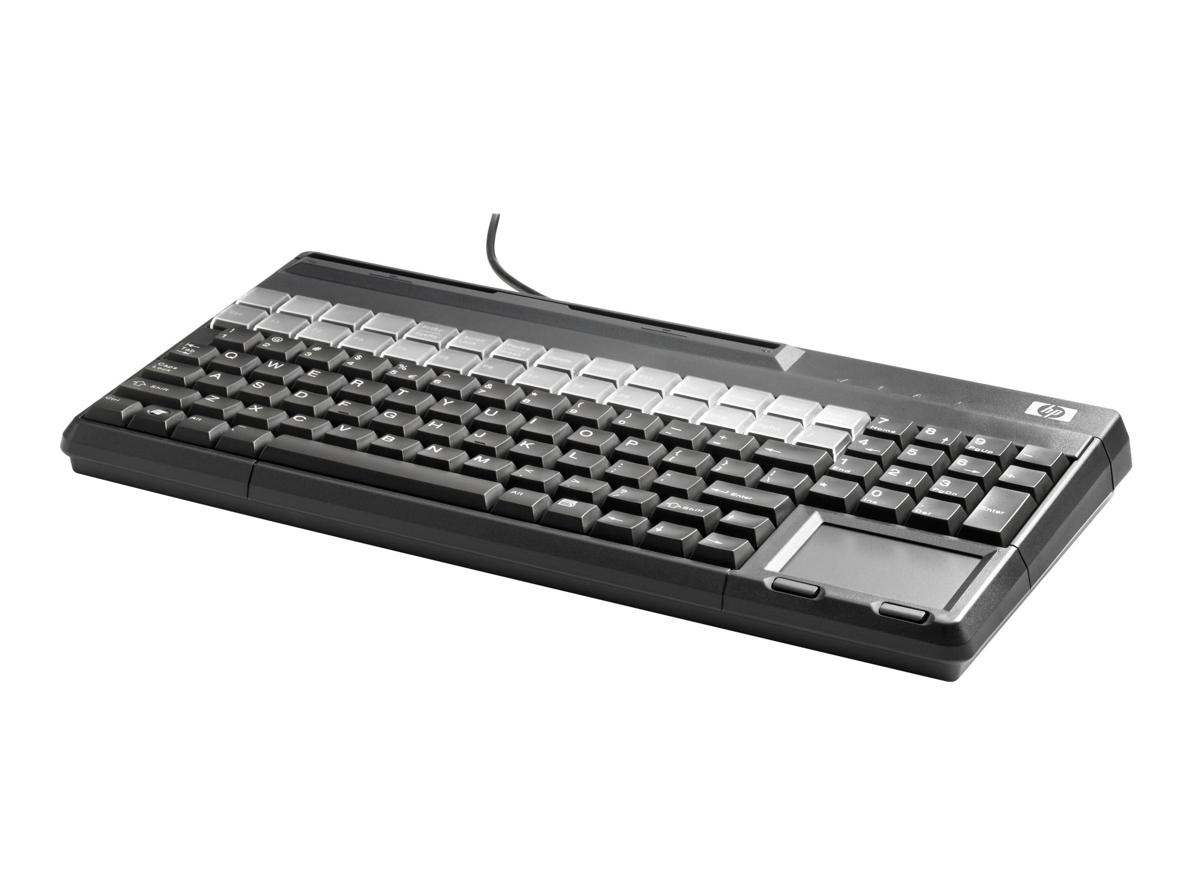 HP POS Keyboard with Magnetic Stripe Reader - Tastatur