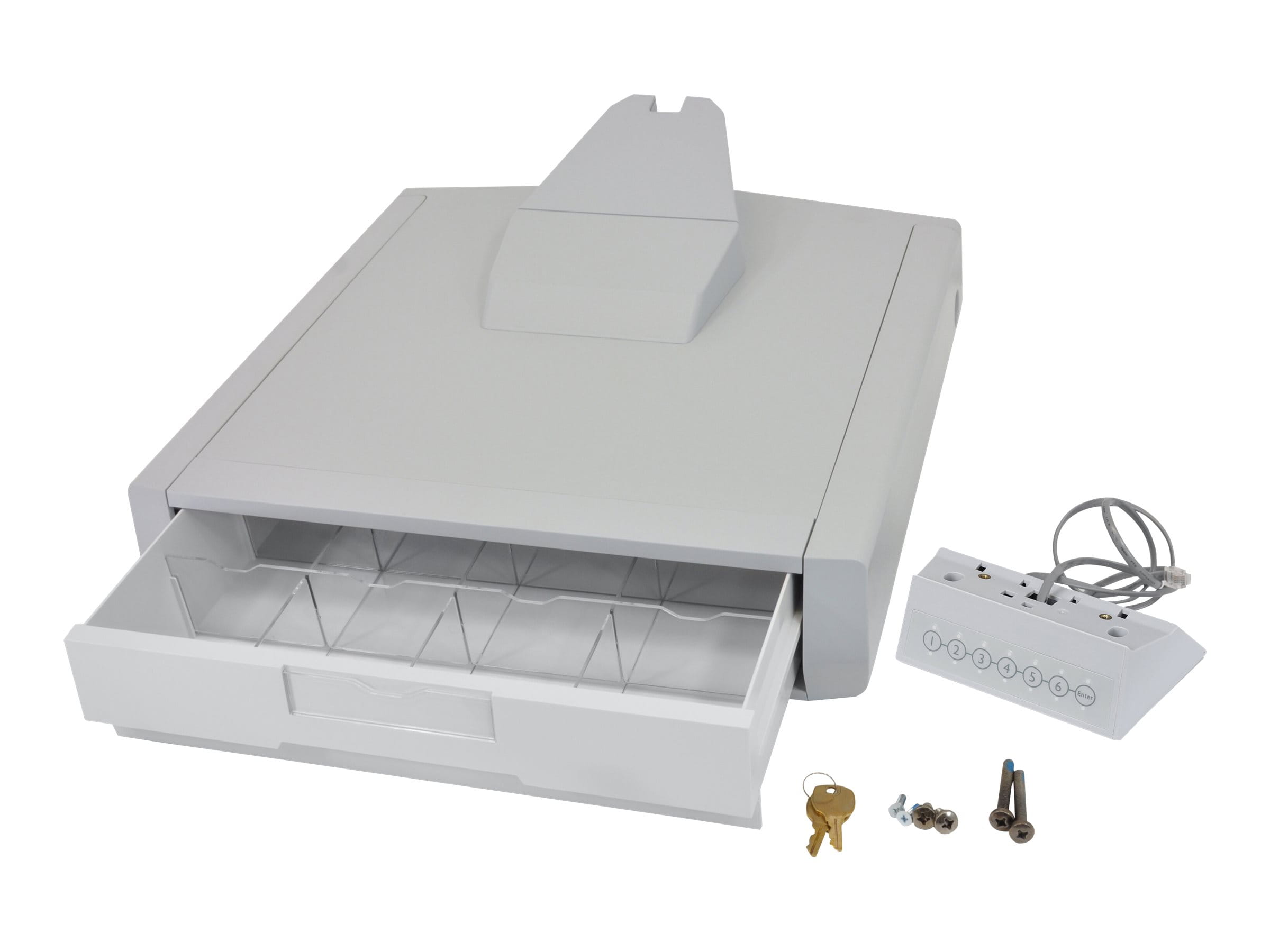 Ergotron SV44 Primary Single Drawer for LCD Cart - Montagekomponente (Auszugsmodul) Ergotron SV44 Primary Single Drawer for LCD Cart - Montagekomponente (Auszugsmodul)