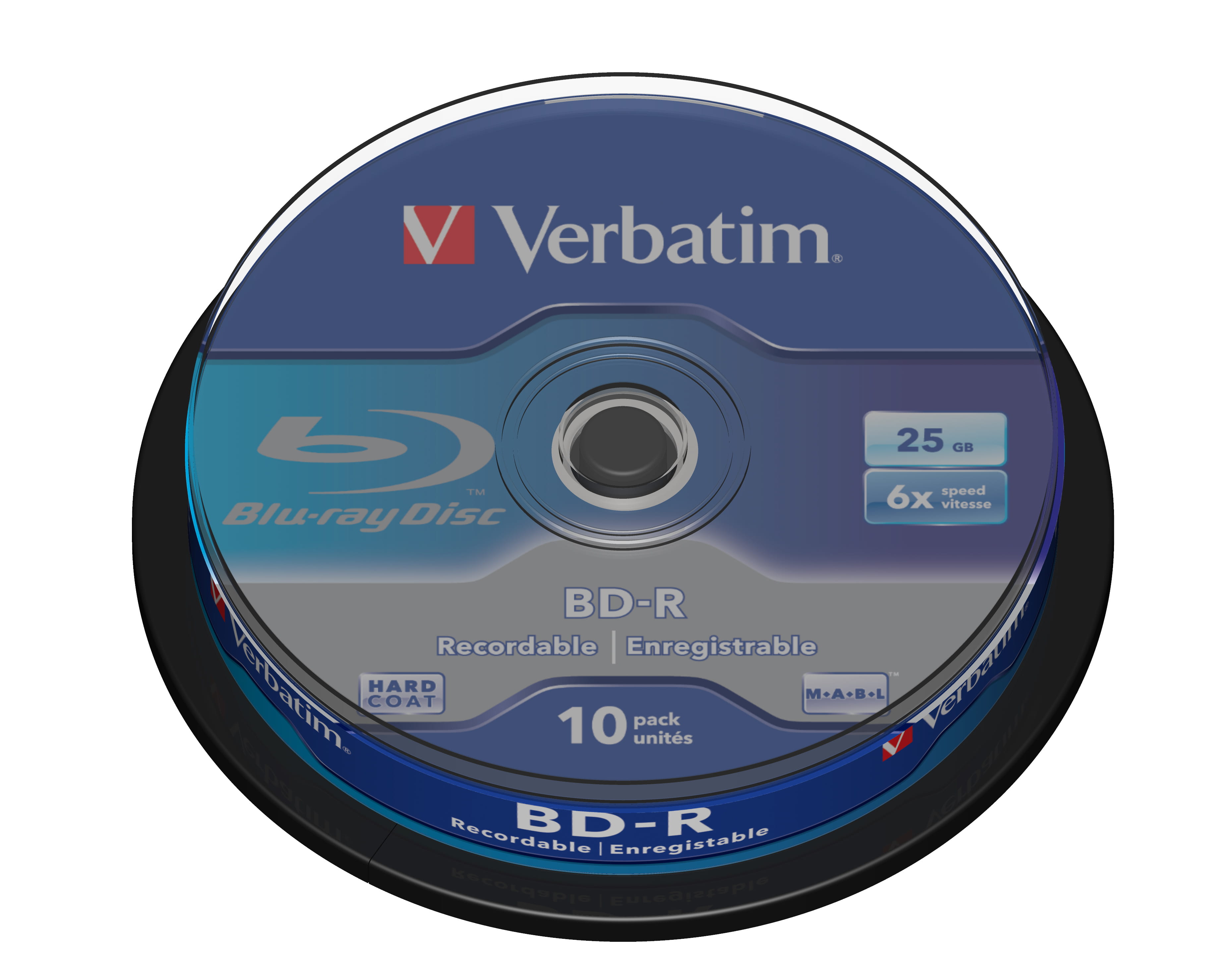 Verbatim 10 x BD-R - 25 GB 6x - Spindel