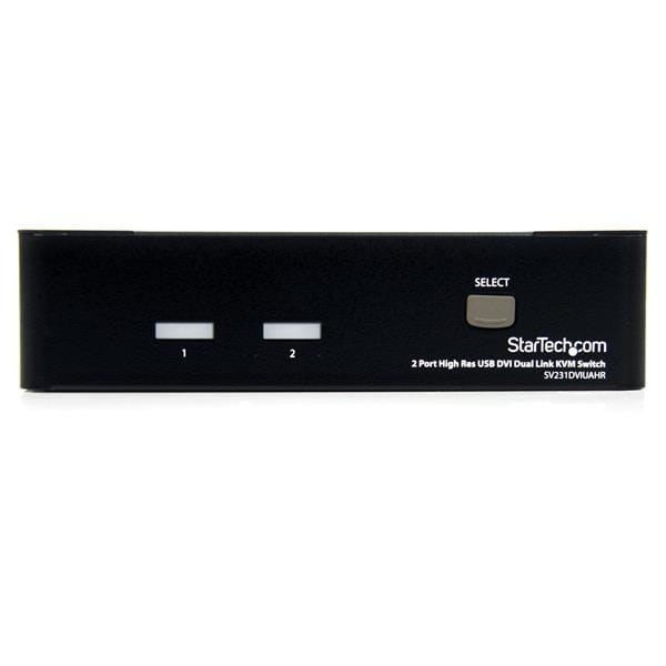 StarTech.com 2 Port Dual Link DVI USB KVM Switch mit Audio