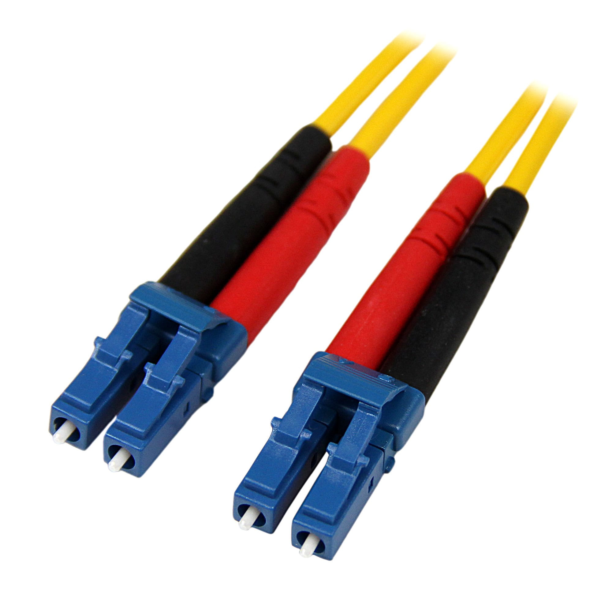 StarTech.com 1m Fiber Optic Cable - Single-Mode Duplex 9/125 - LSZH - LC/LC - OS1 - LC to LC Fiber Patch Cable (SMFIBLCLC1)
